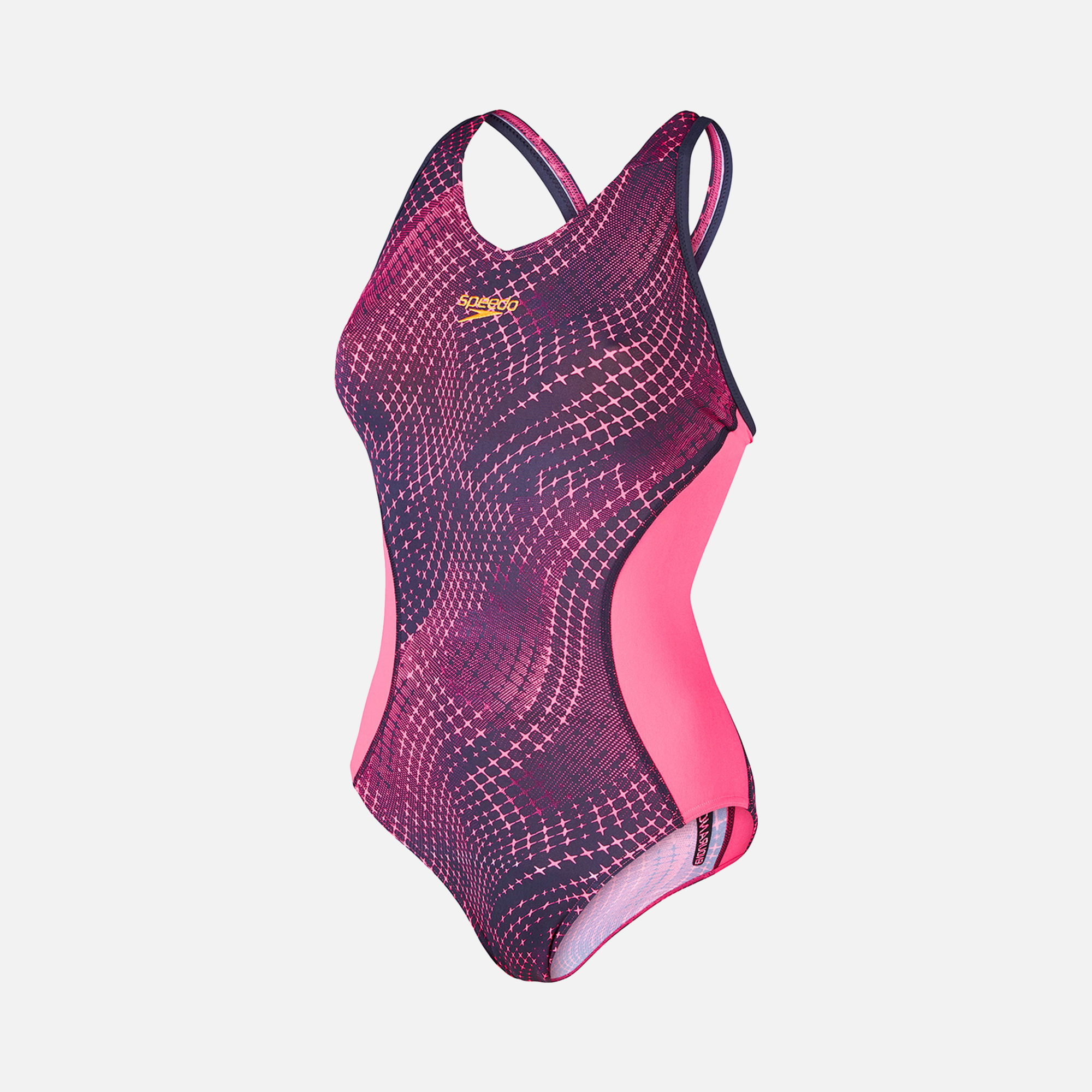 Speedo Fit Splice Allover Muscleback Kadın Mayo