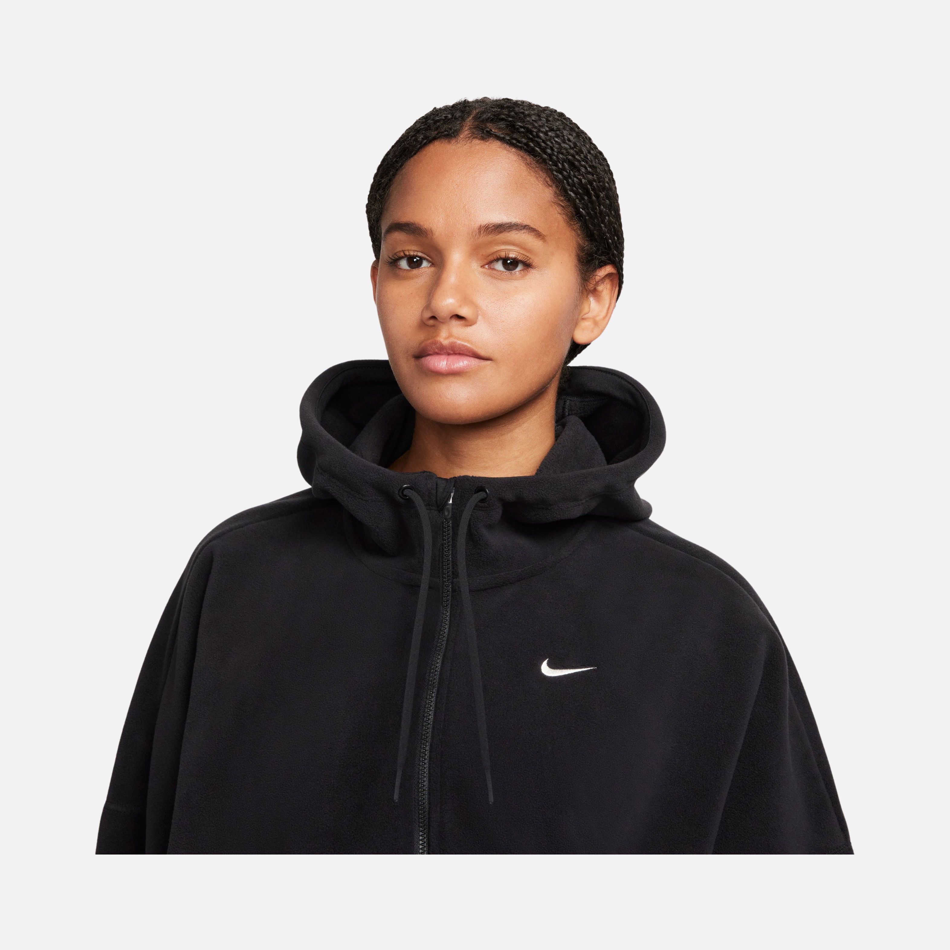 Nike Therma-Fit One Oversized Fleece Full-Zip Hoodie Kadın Sweatshirt