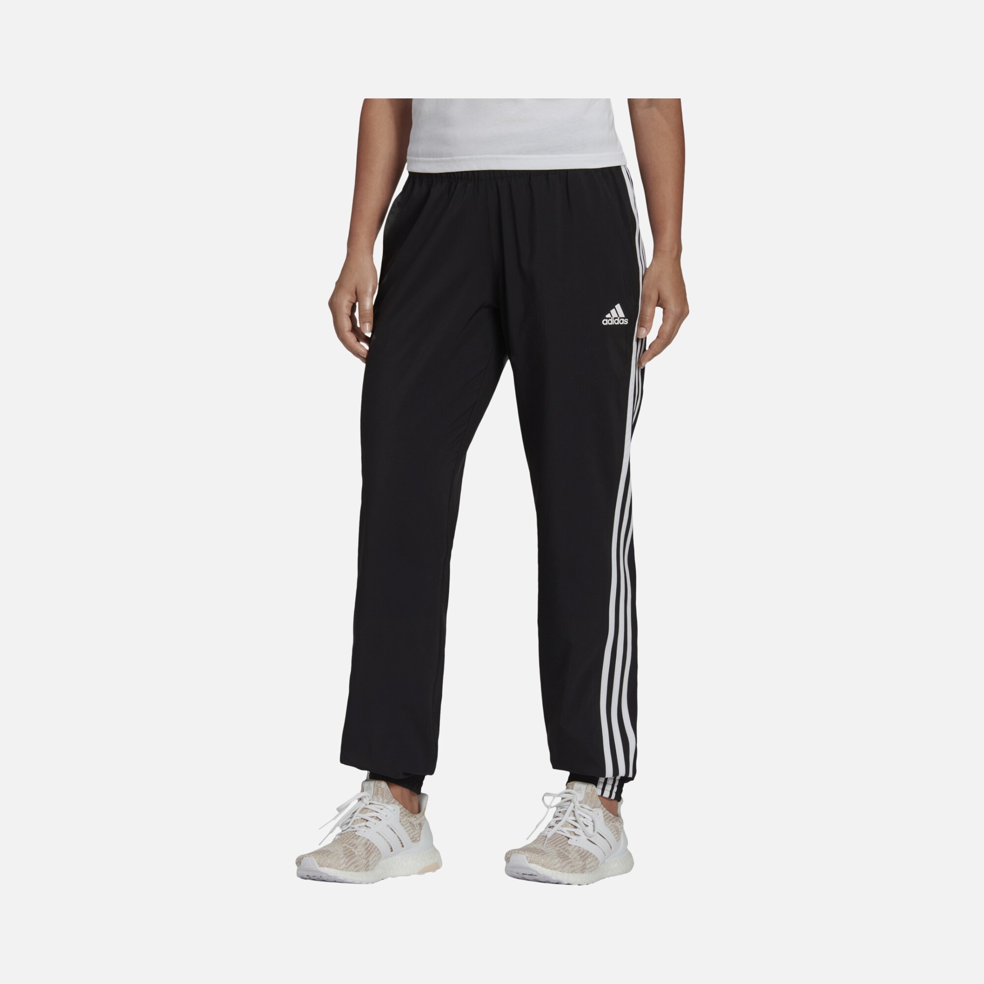 adidas AEROREADY Trainicons Woven 3-Stripes Kadın Eşofman Altı