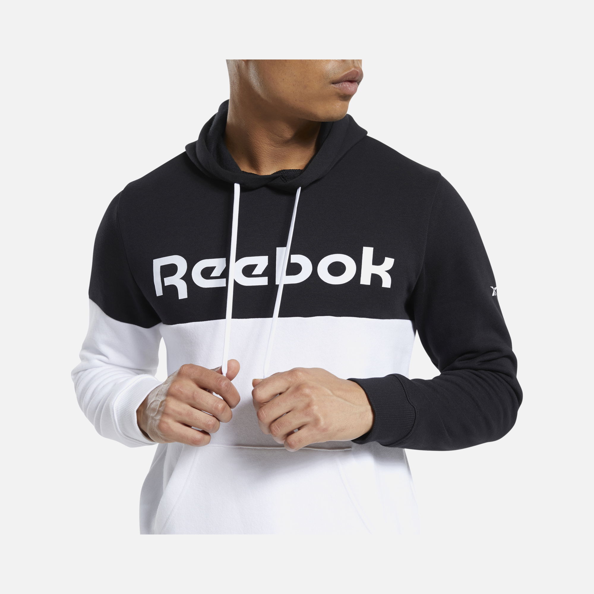 Reebok Training Essentials Logo Hoodie Erkek Sweatshirt