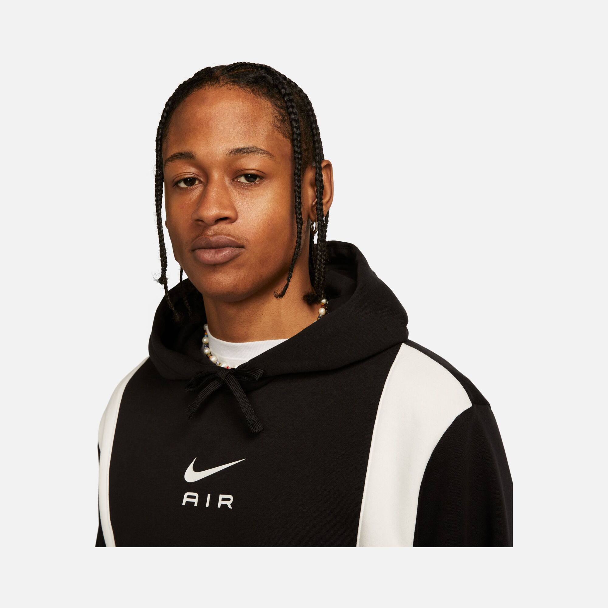 Nike Sportswear Swoosh Air Fleece Pullover Hoodie Erkek Sweatshirt