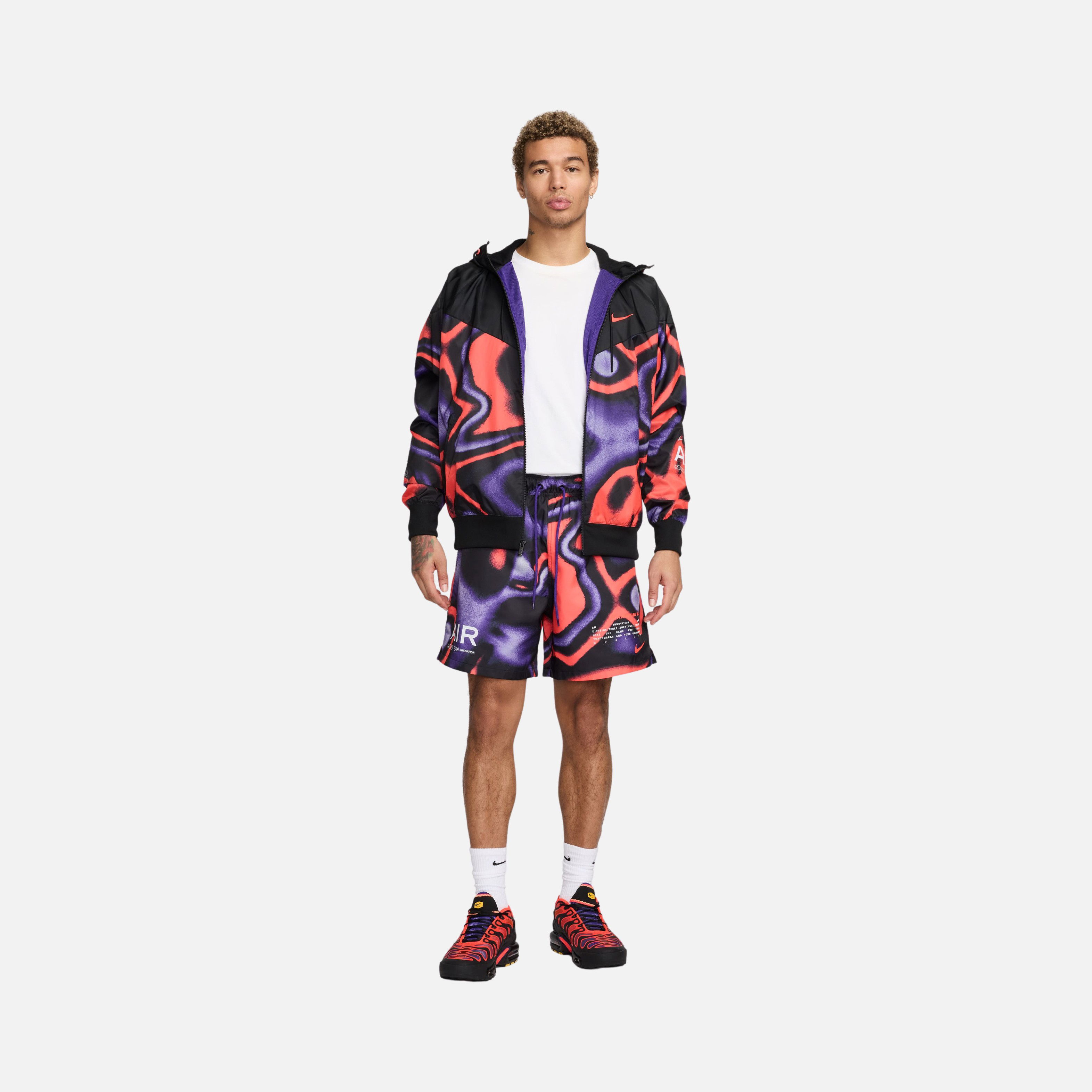 Nike Sportswear Windrunner Woven Lined Max Vol Full-Zip Hoodie Erkek Ceket