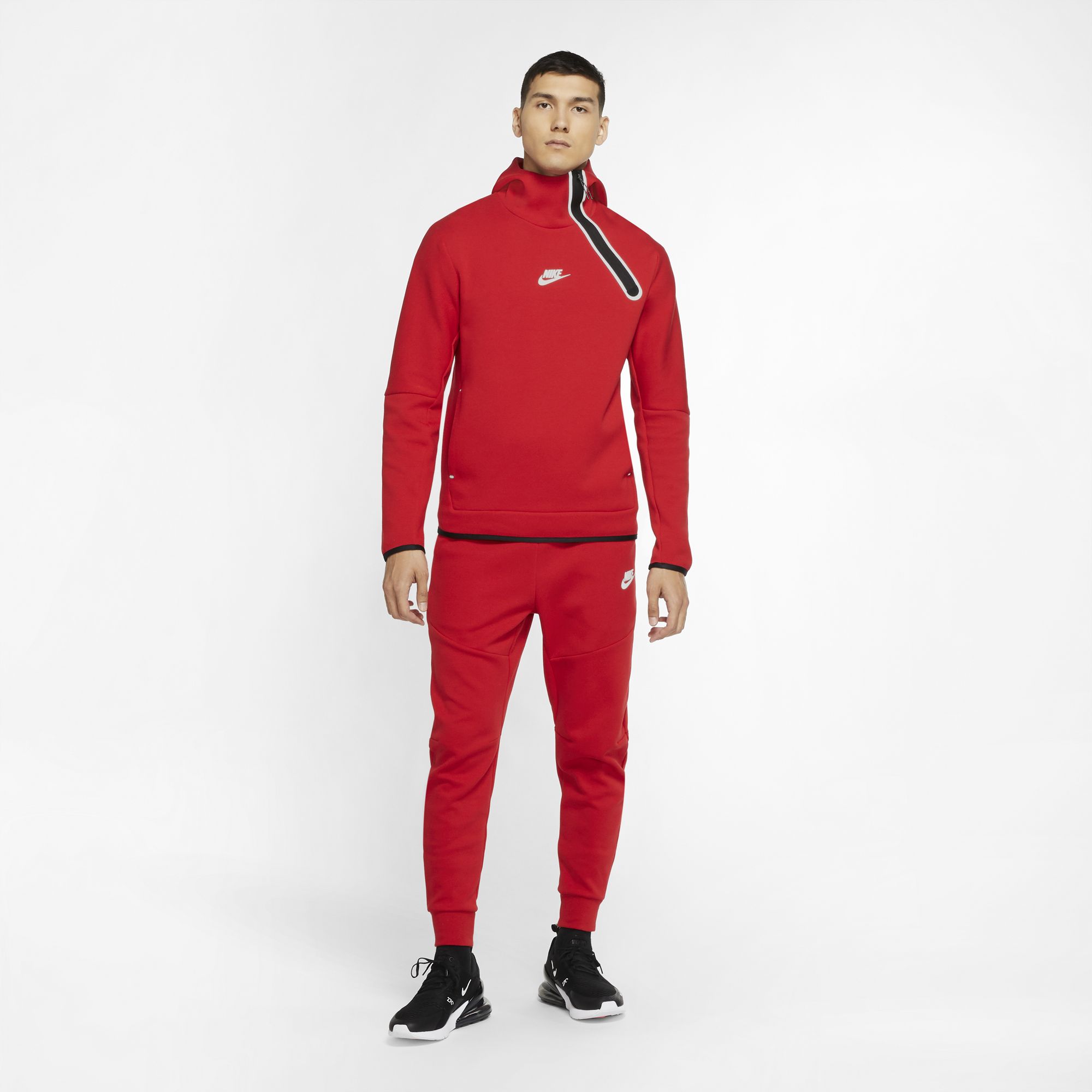 Nike Sportswear Tech Fleece Pullover Half-Zip Hoodie Erkek Sweatshirt