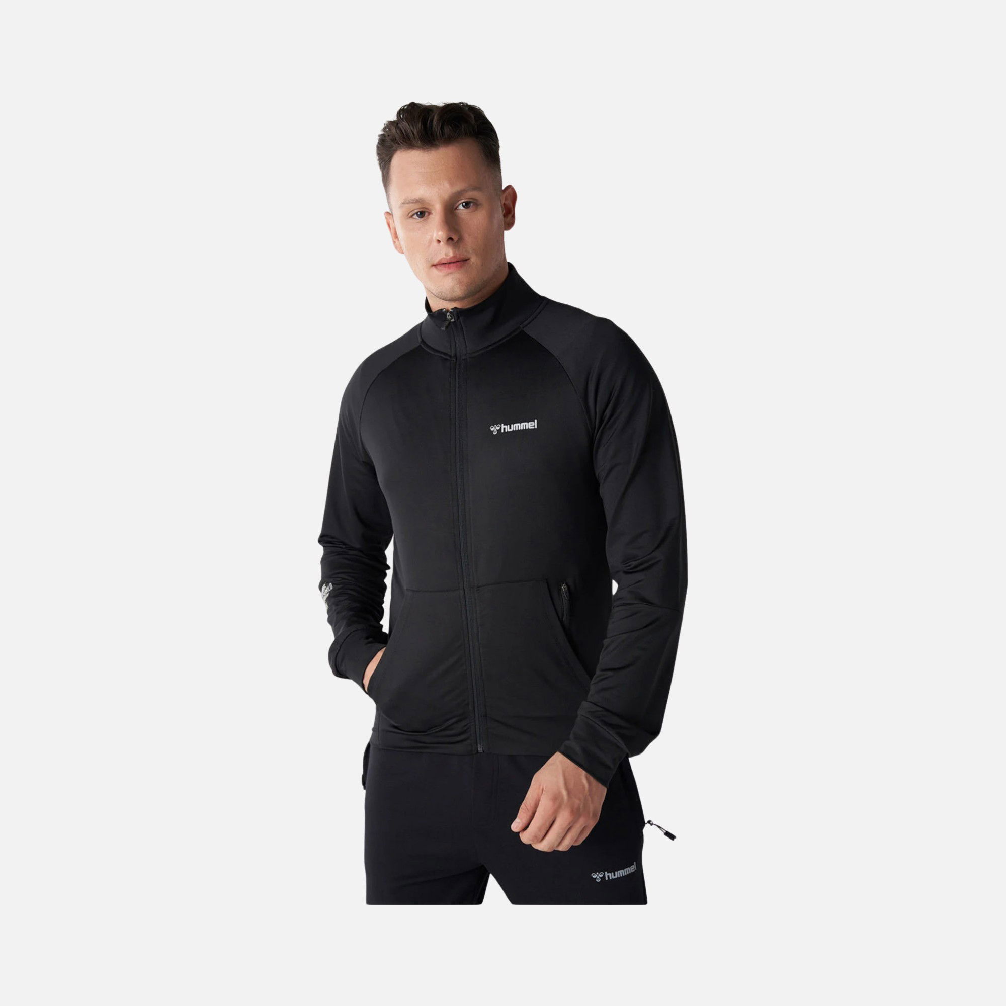 Hummel Sportswear jason Full-Zip Hoodie Erkek Ceket