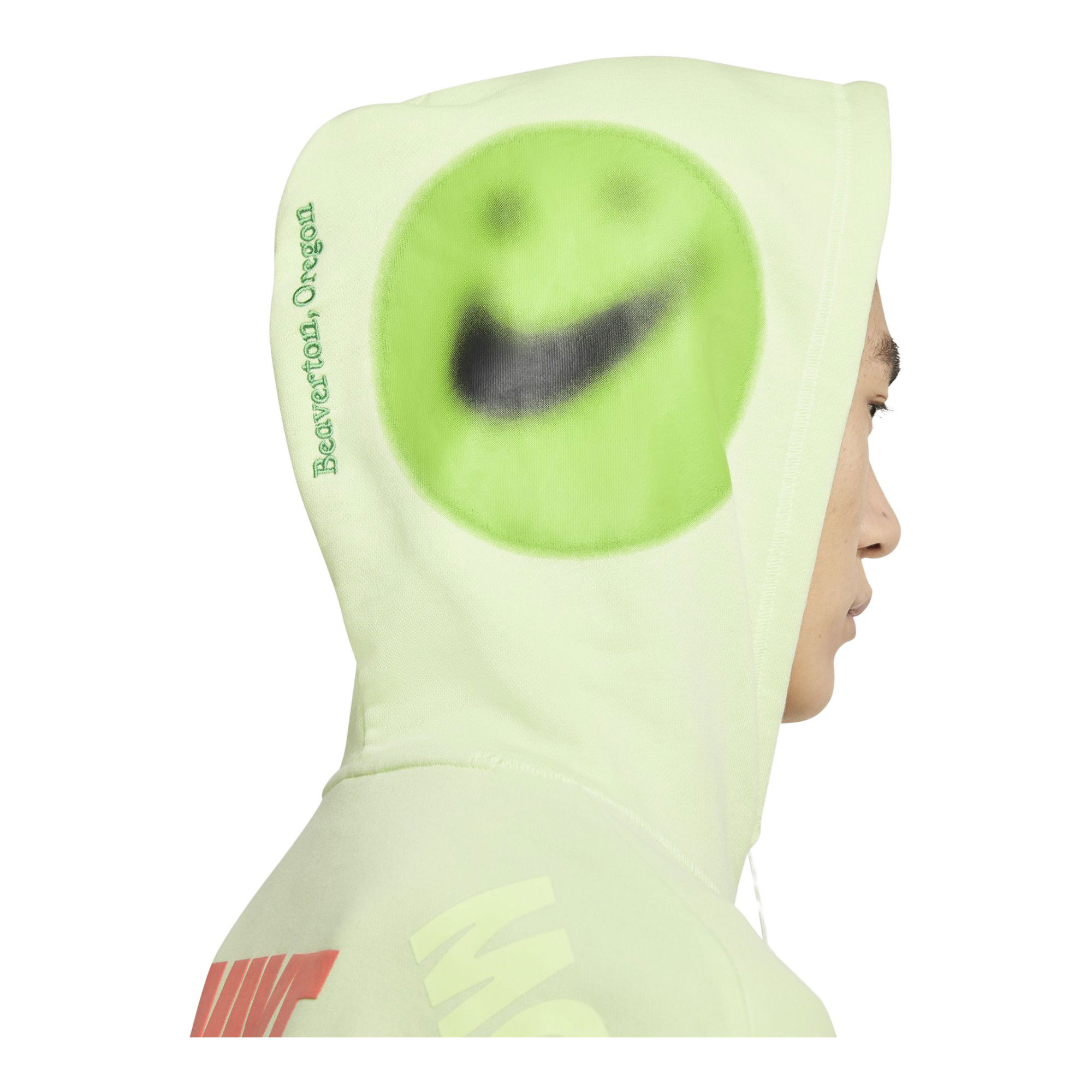 Nike Sportswear Pullover French Terry World Tour Hoodie Erkek Sweatshirt