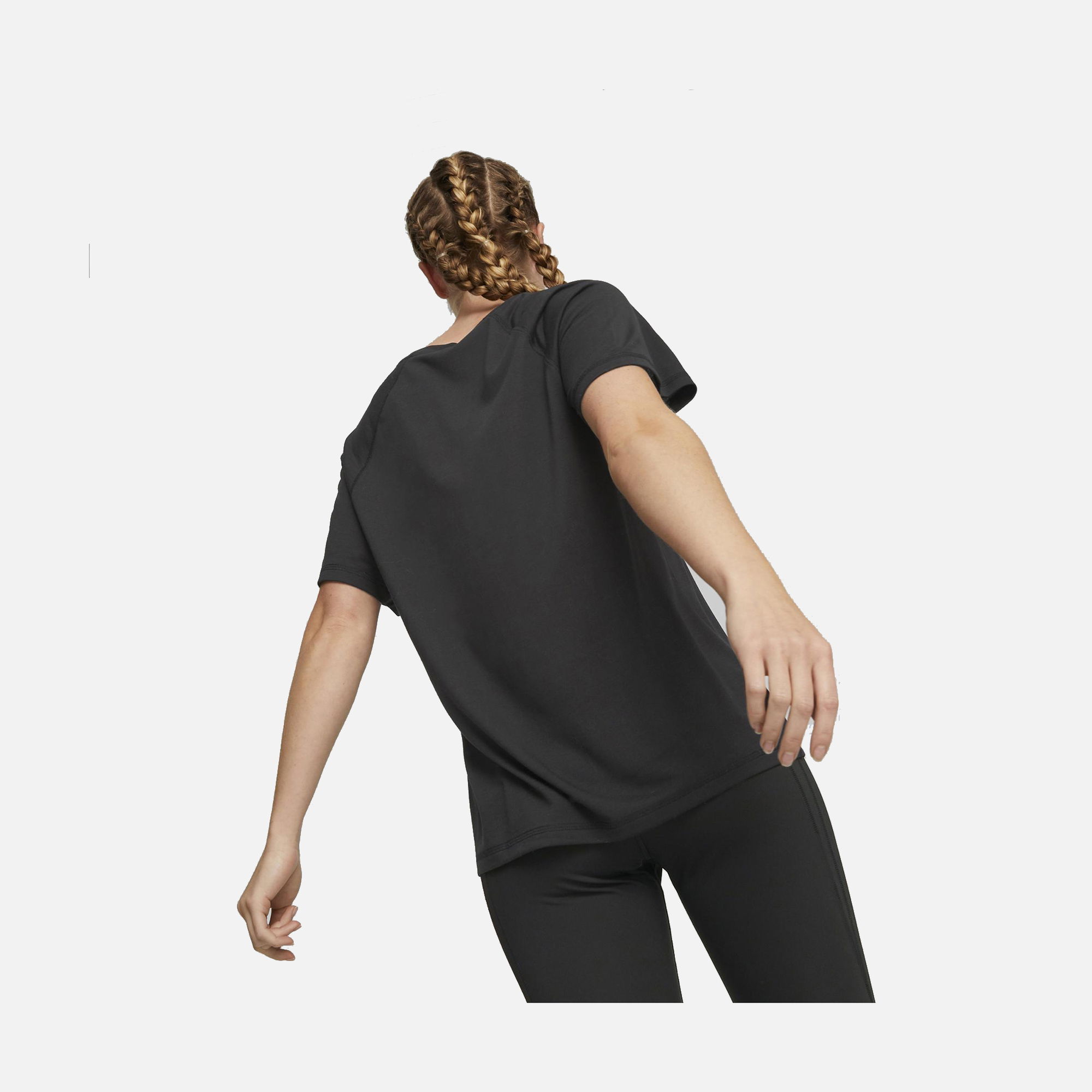 Puma Sportswear Evostripe Graphics Logo Short-Sleeve Kadın Tişört