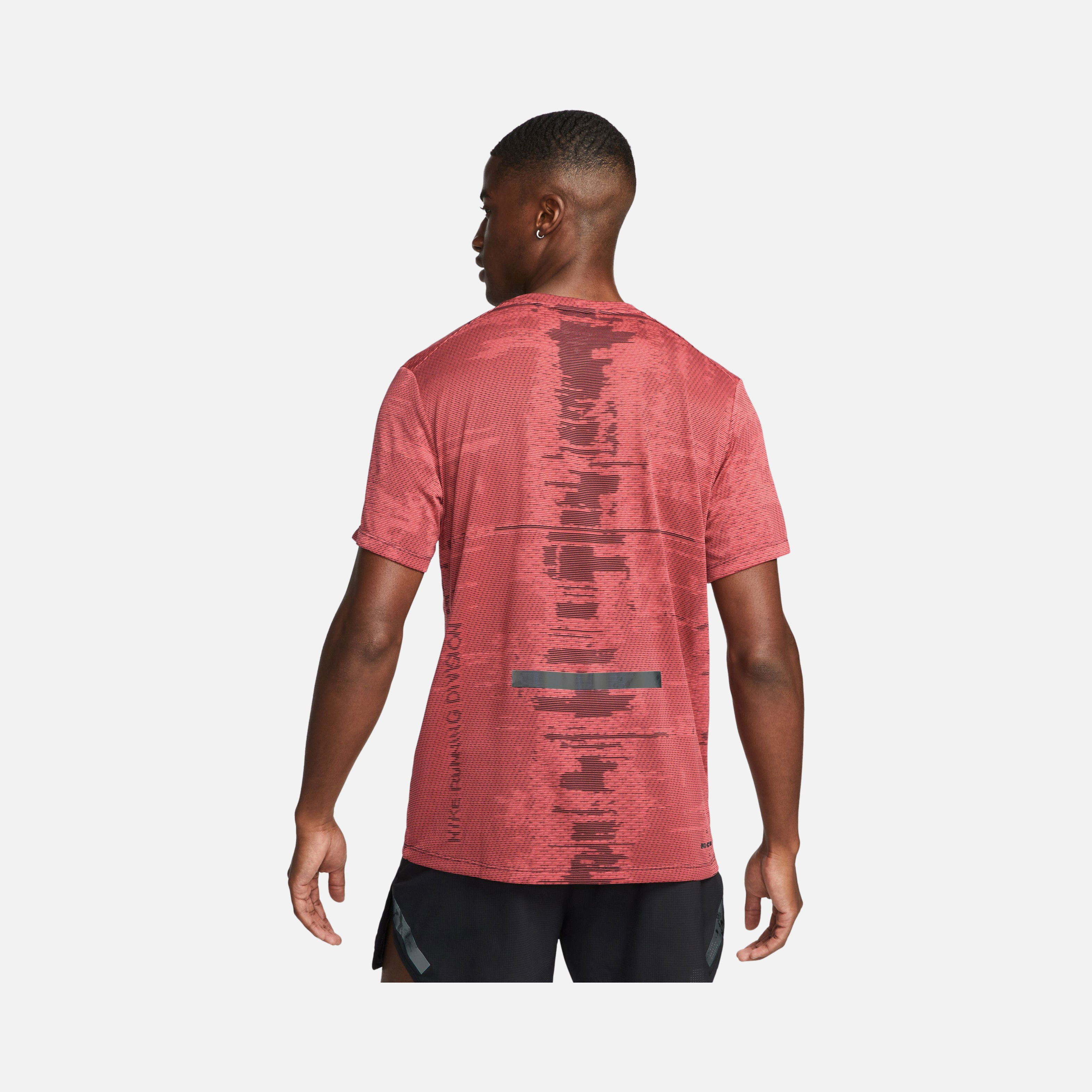 Nike Dri-Fit ADV Run Division Techknit Running Short-Sleeve Erkek Tişört