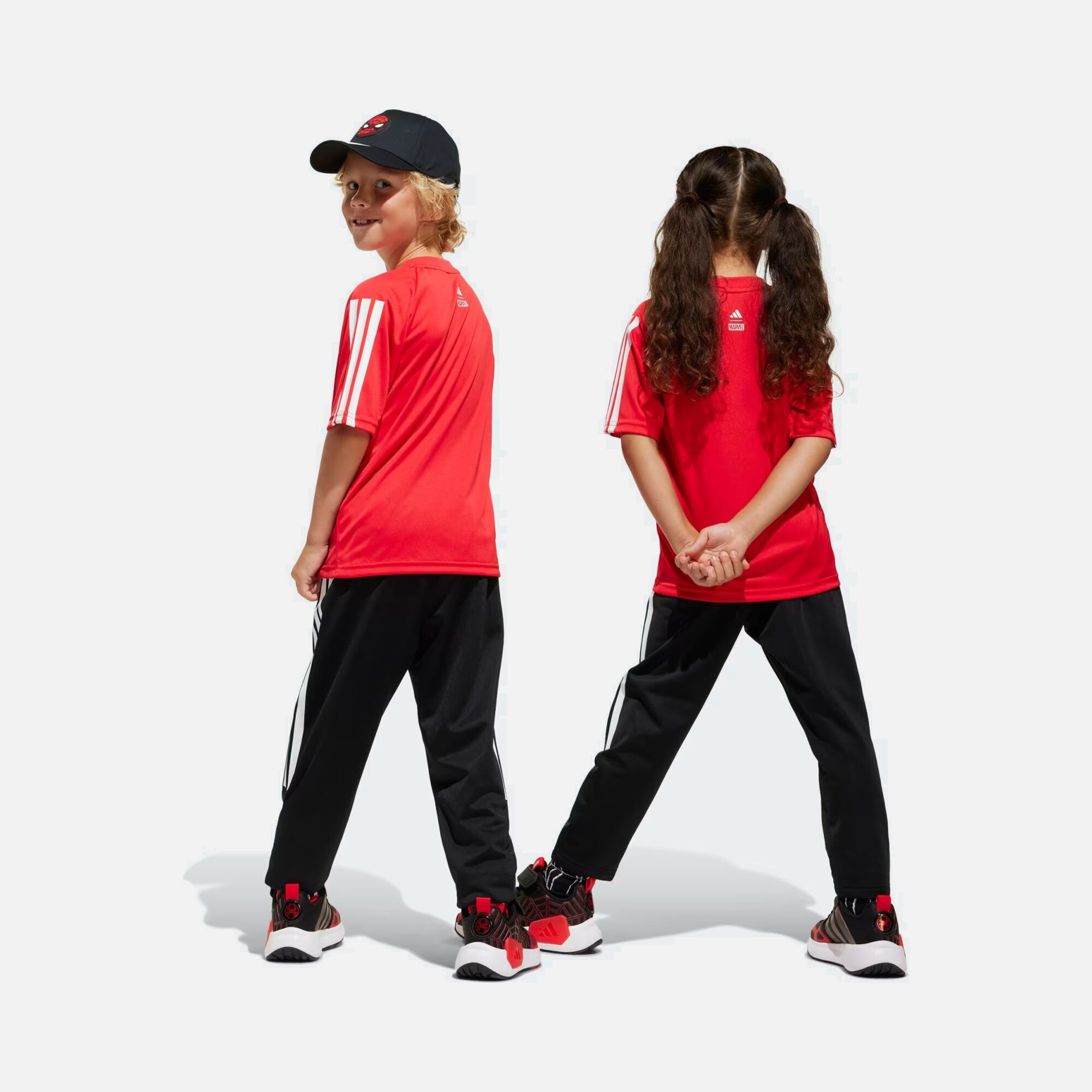 adidas Climacool Sportswear x Marvel Spider-Man Graphics Short-Sleeve Çocuk Tişört