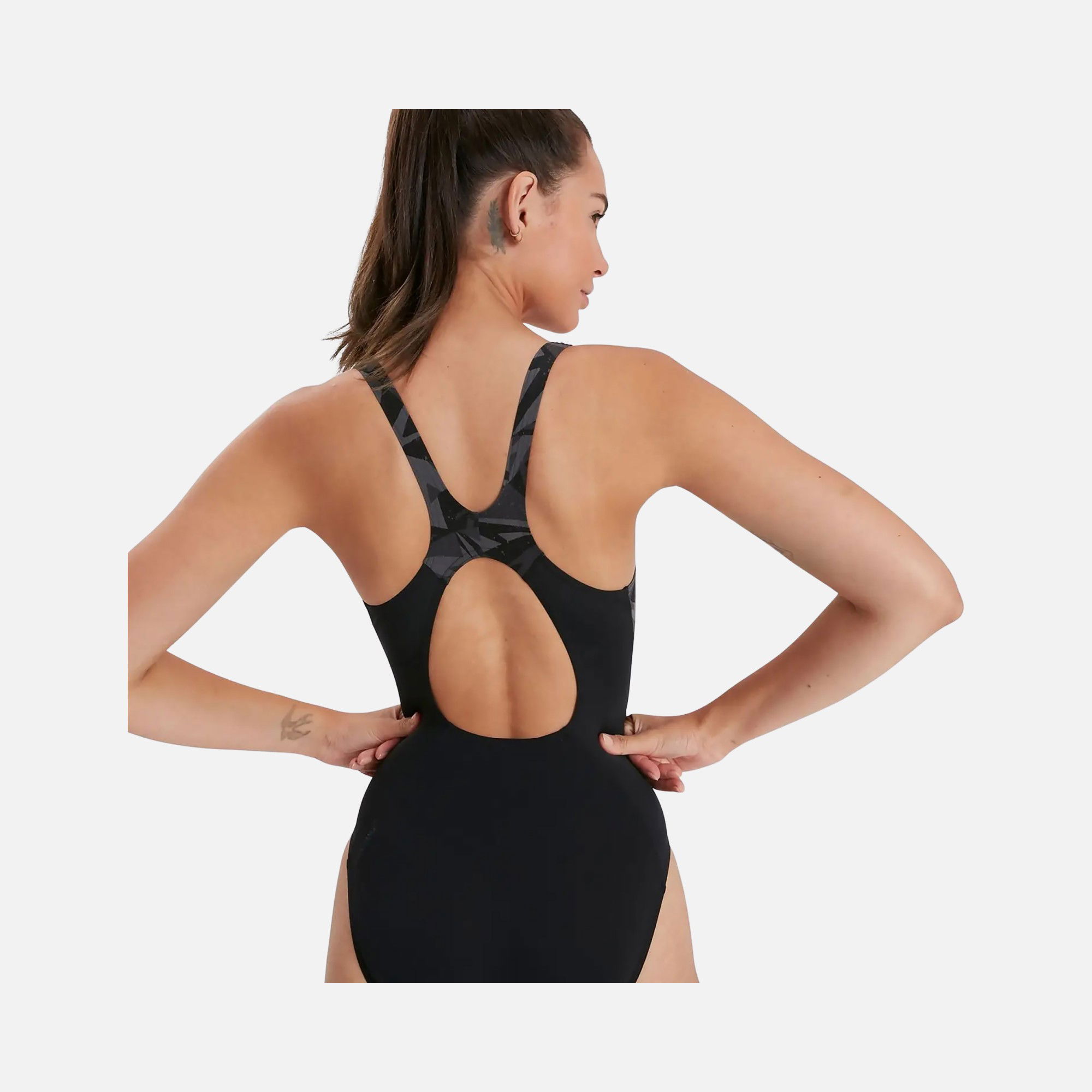 Speedo Hyperboom Muscleback Kadın Yüzücü Mayo