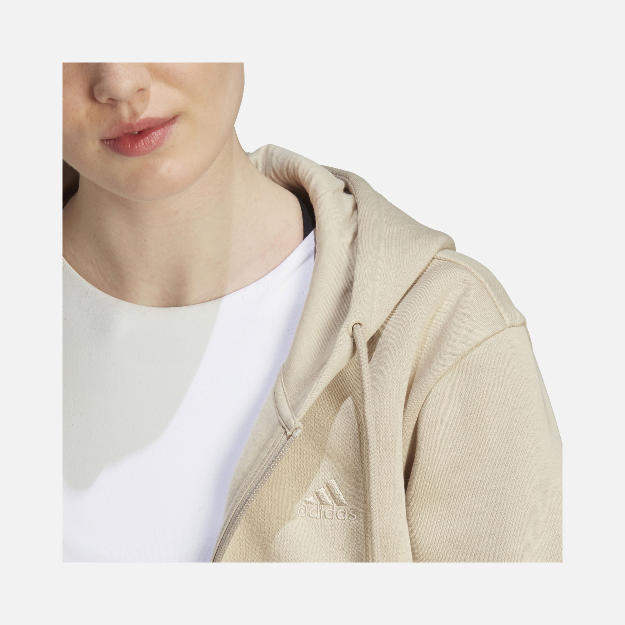 adidas Sportswear ALL SZN Fleece Full-Zip Hoodie Kadın Sweatshirt