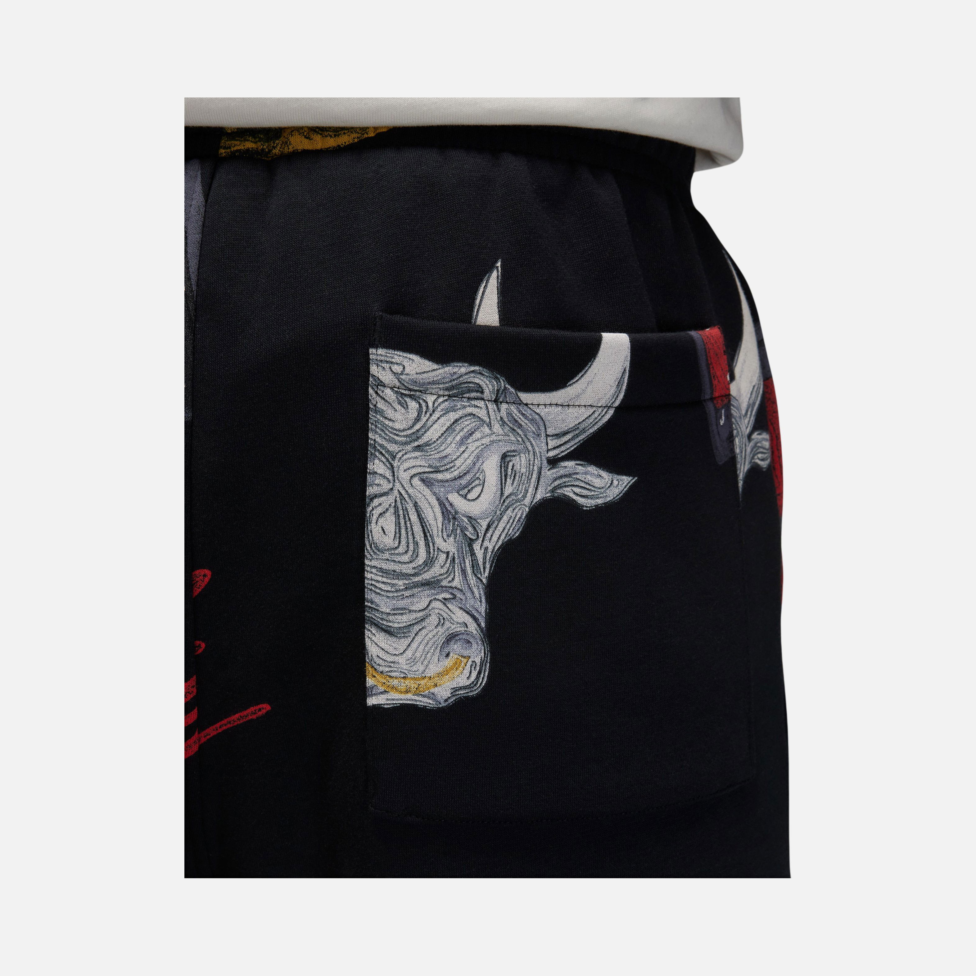 Nike Jordan Essentials Fleece All-Over Printed Erkek Eşofman Altı