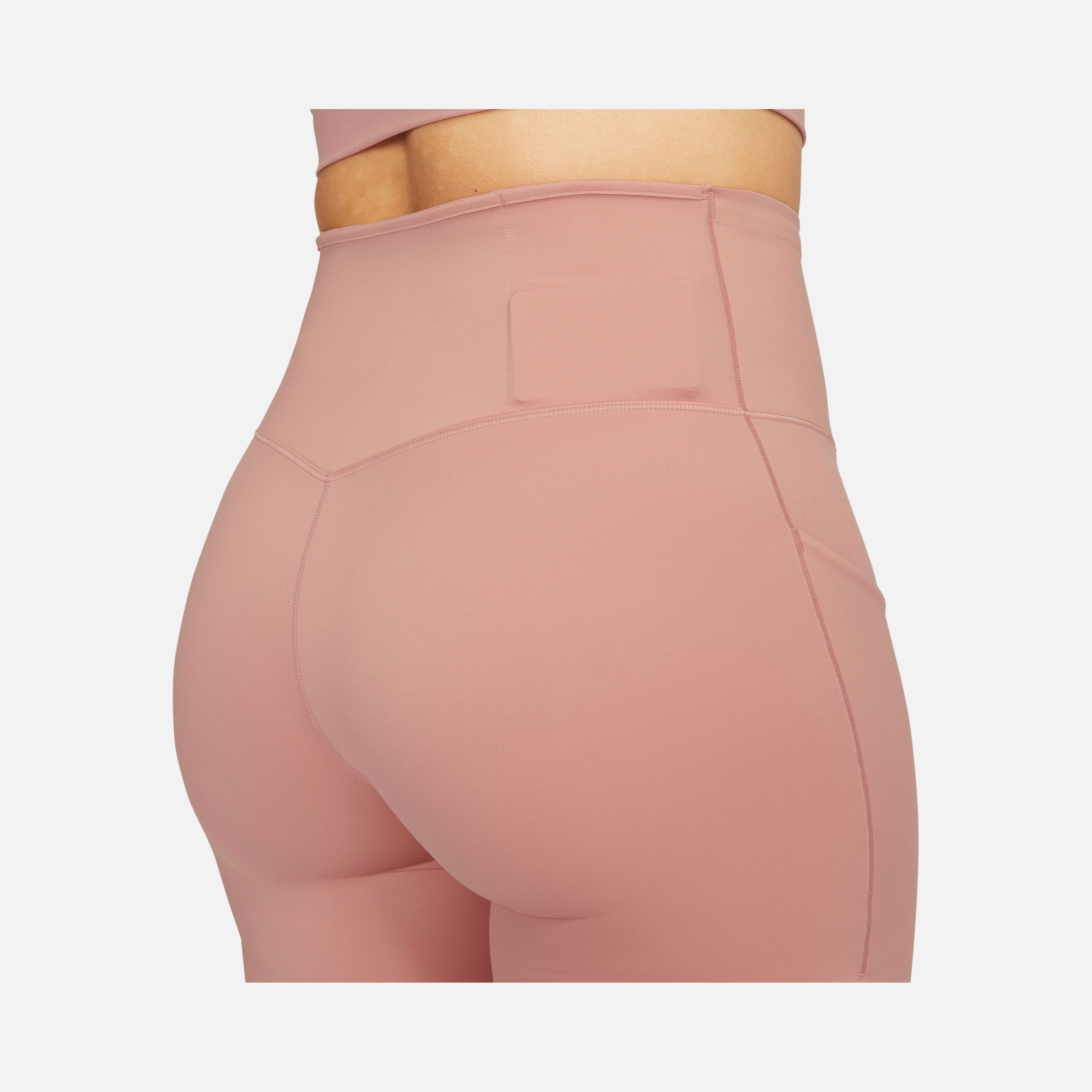 Nike Dri-Fit Go Firm-Support High-Waisted 20cm (approx.) Biker Training Kadın Şort