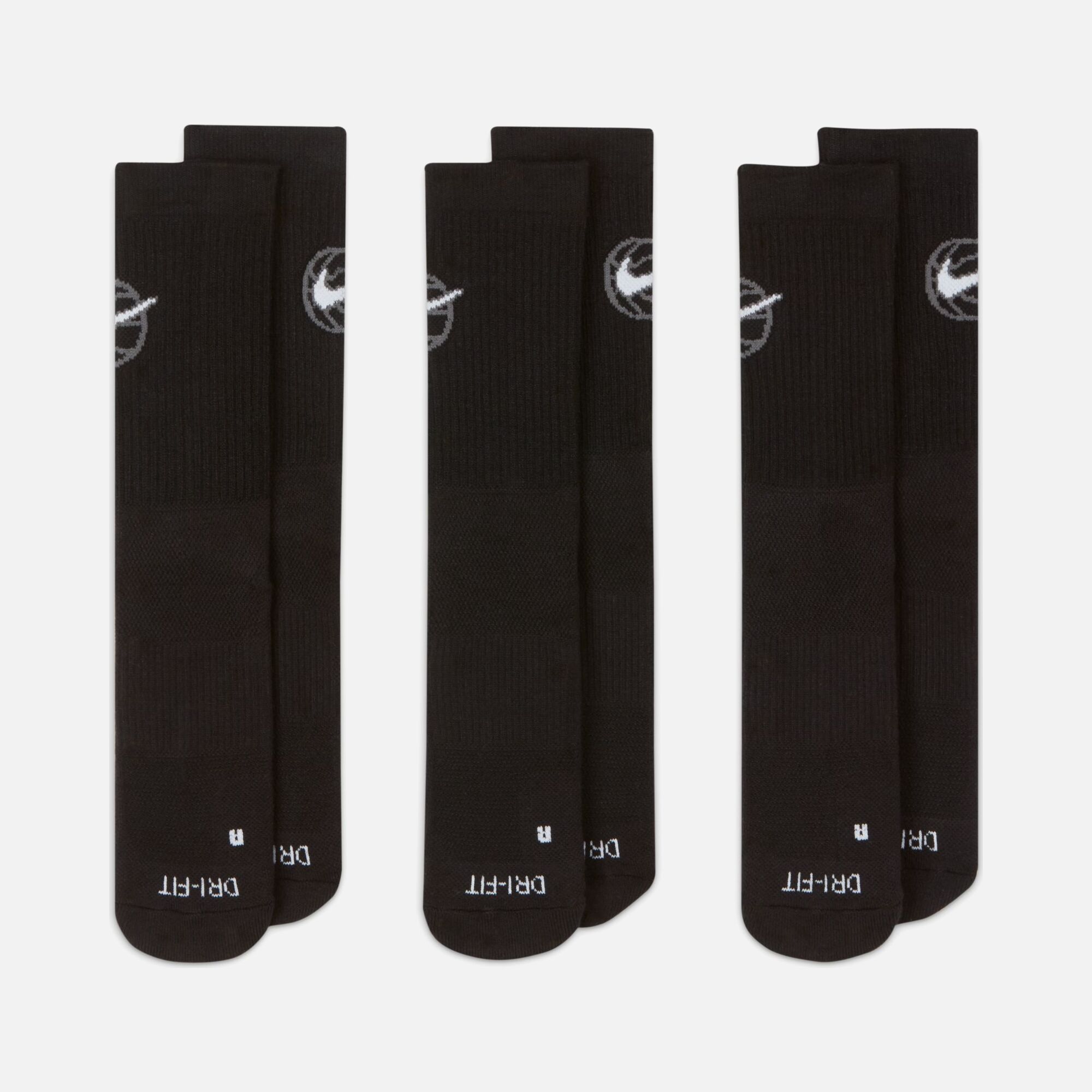 Nike Everyday Crew Basketball (3 Pairs) Unisex Çorap