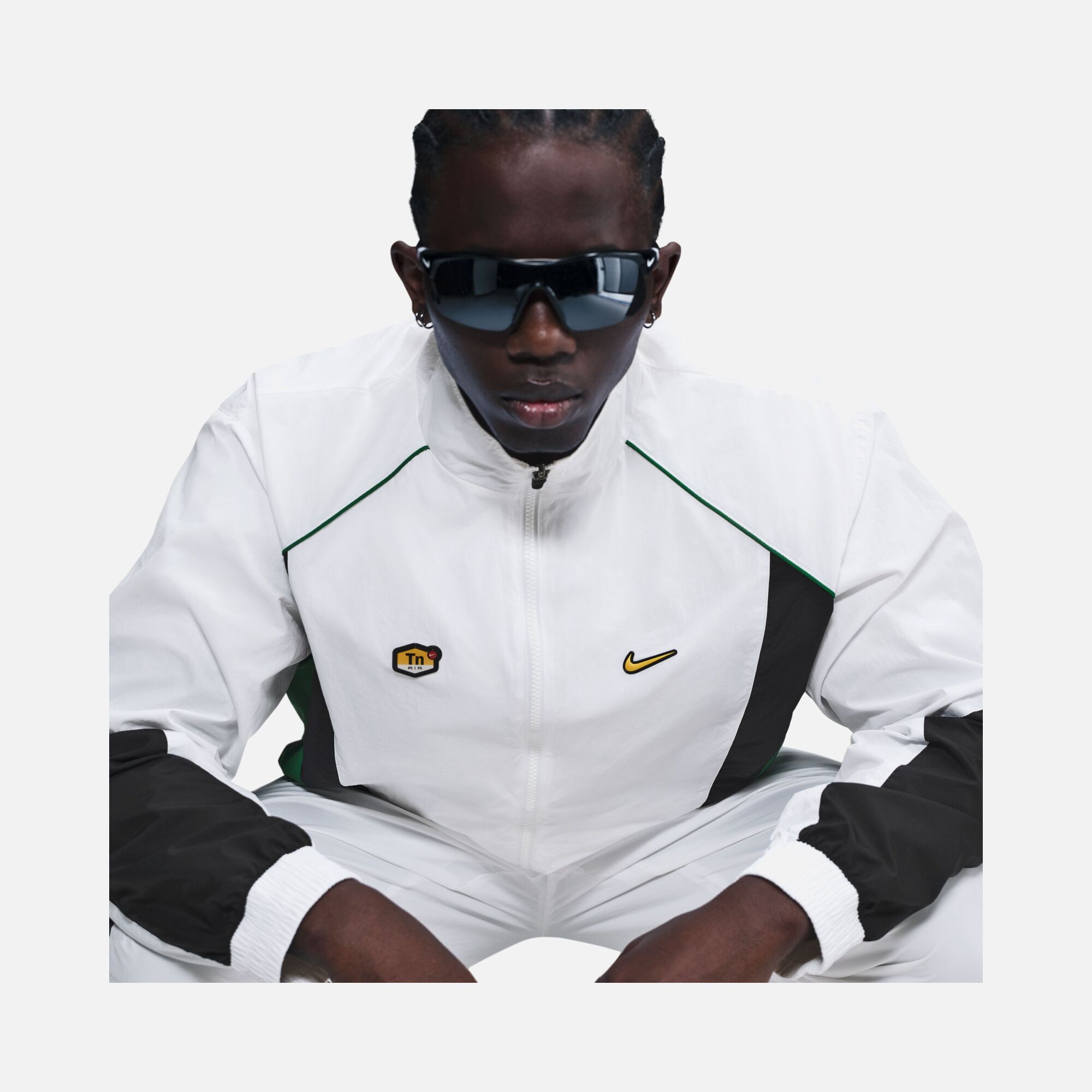 Nike Sportswear Tuned Air Woven Fabric Colorblock Full-Zip Erkek Ceket