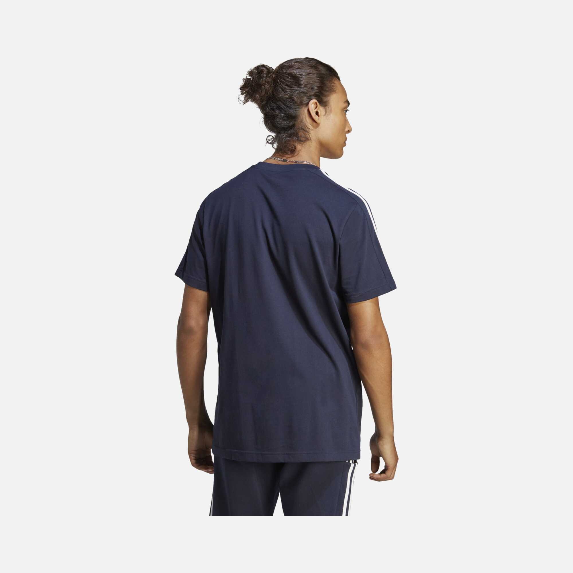 adidas Essentials Single Jersey 3-Stripes Short-Sleeve Erkek Tişört