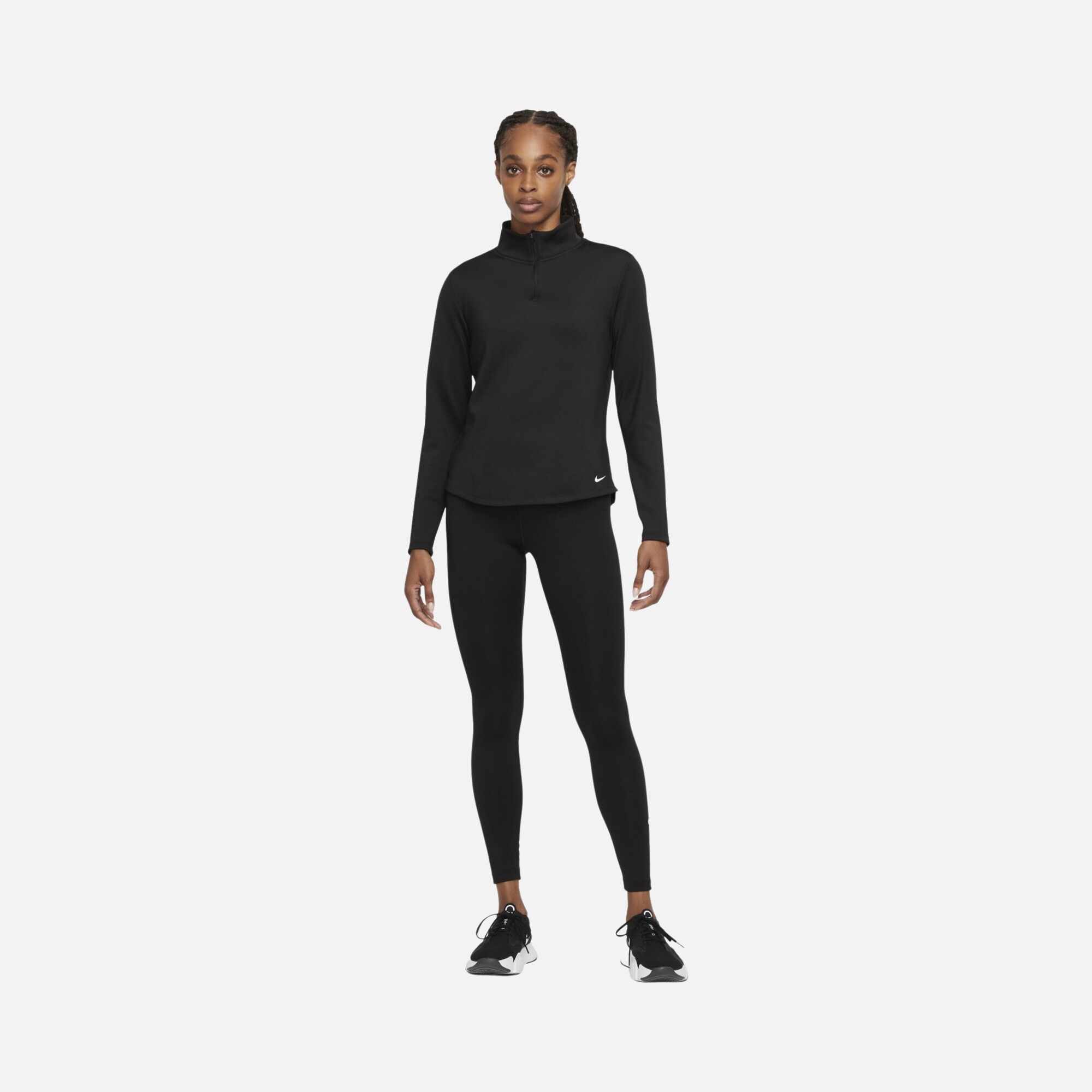 Nike Therma-Fit One 1/2-Zip Long-Sleeve Kadın Tişört