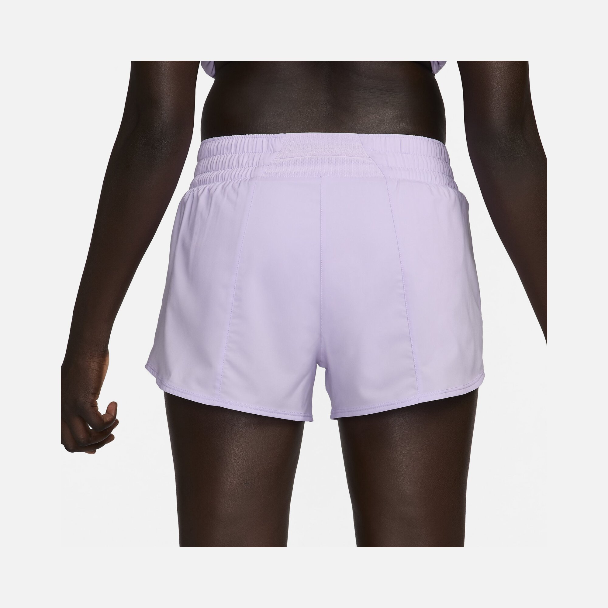 Nike One Swoosh Dri-Fit Mid-Rise 8cm (approx.) Brief-Lined Running Kadın Şort