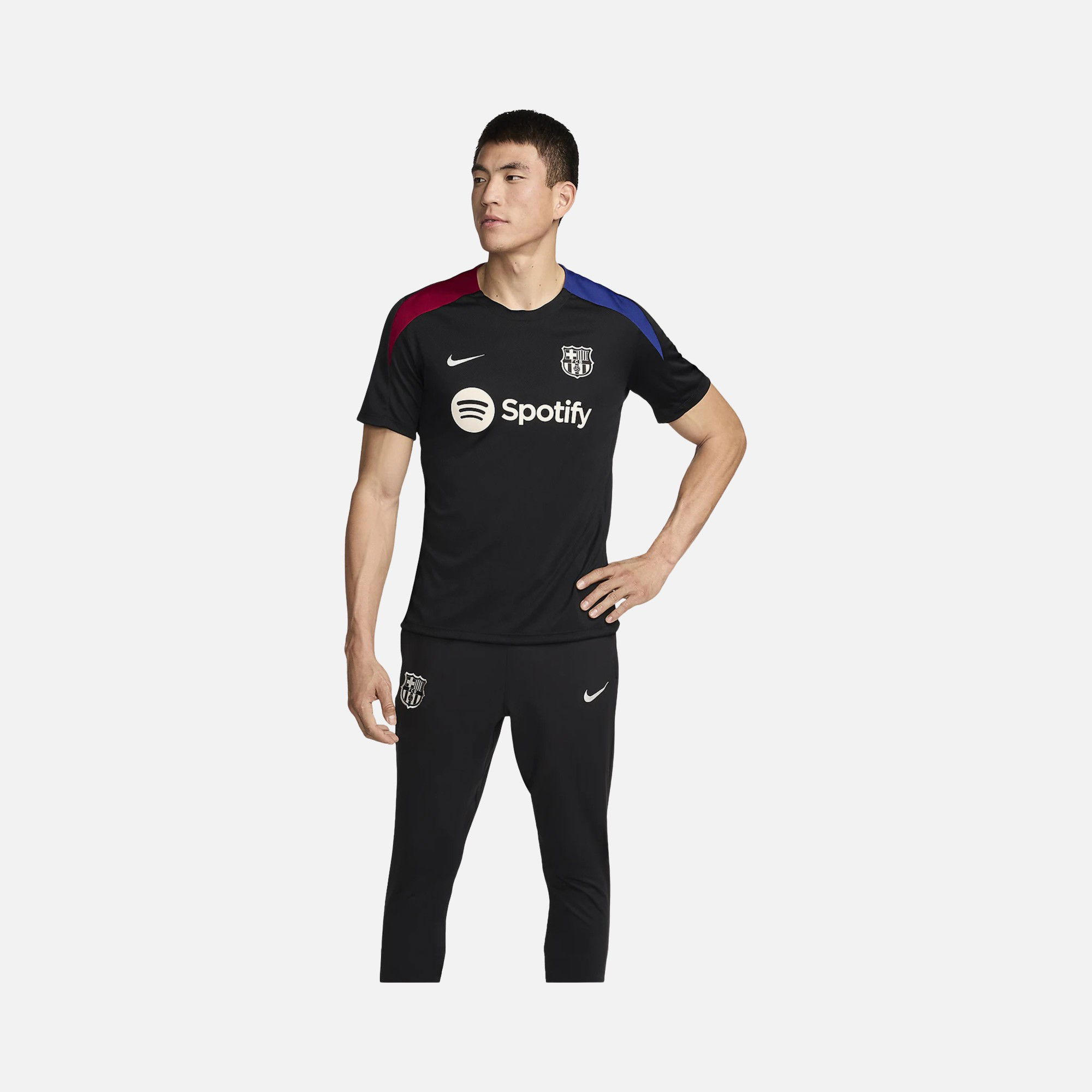 Nike FC Barcelona Strike Dri-Fit Football Knit Short-Sleeve Erkek Forma