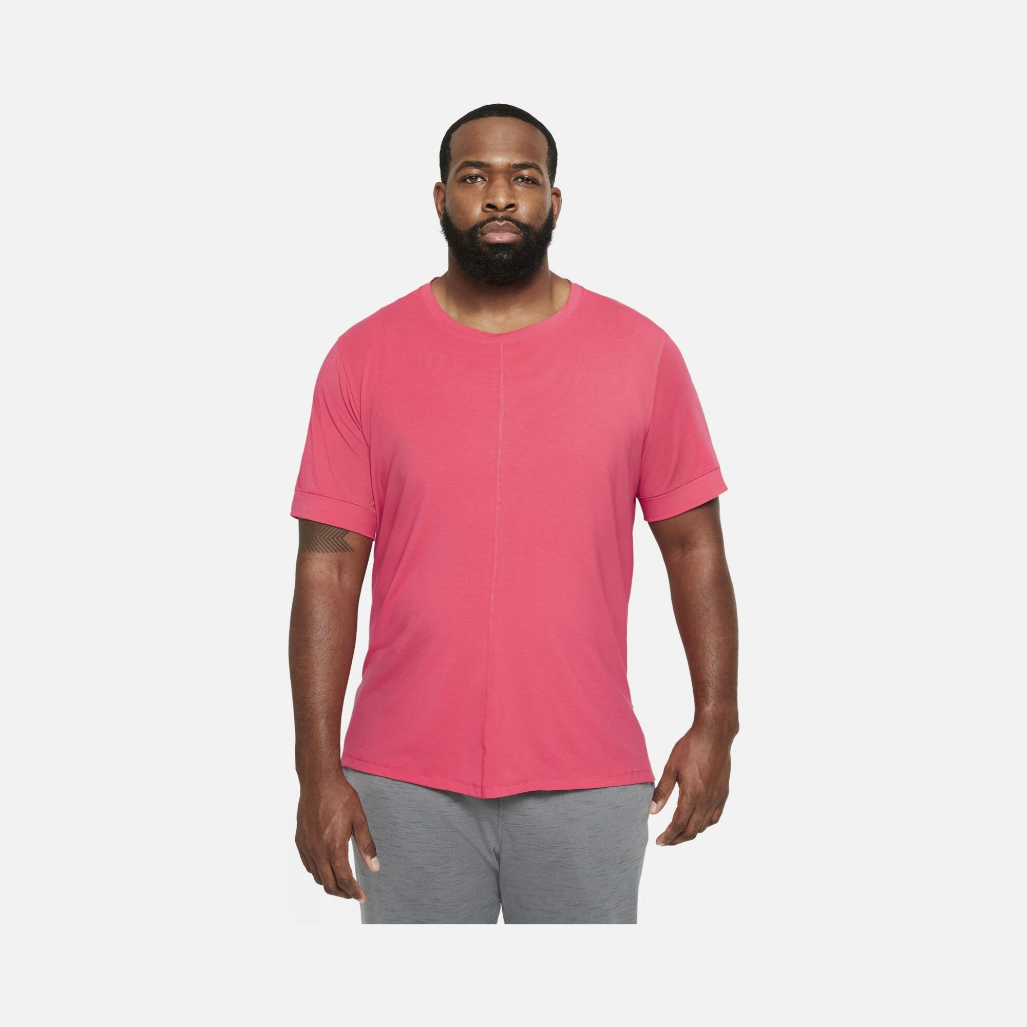 Nike Yoga Dri-Fit Short-Sleeve Top Erkek Tişört