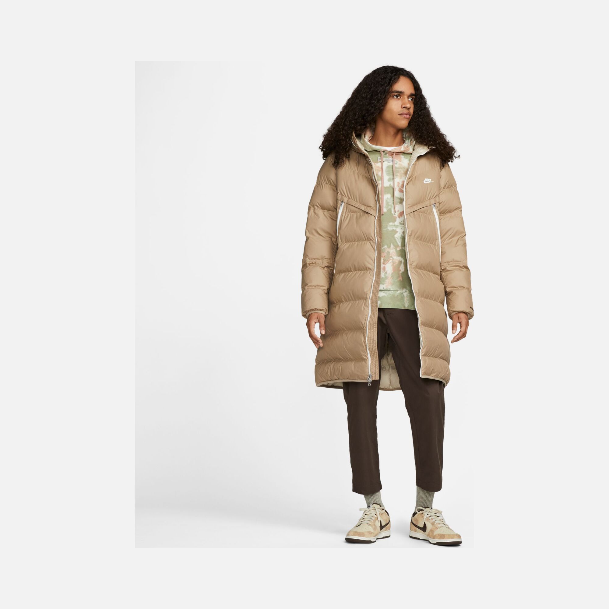 Nike Sportswear Storm-Fit Windrunner Primaloft ® Filled Full-Zip Hoodie Erkek Parka