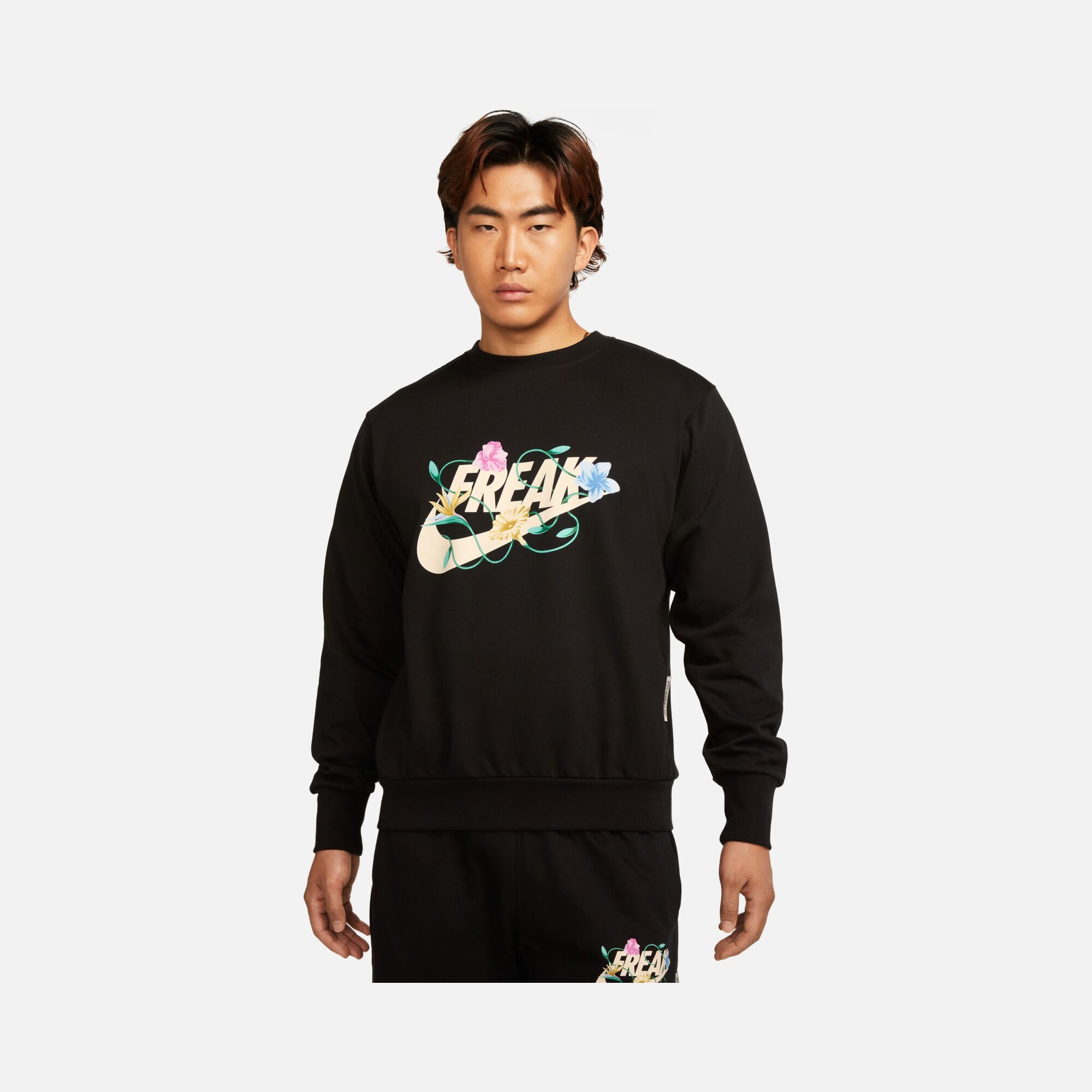 Nike Giannis Standard Issue Graphic Basketball Erkek Sweatshirt