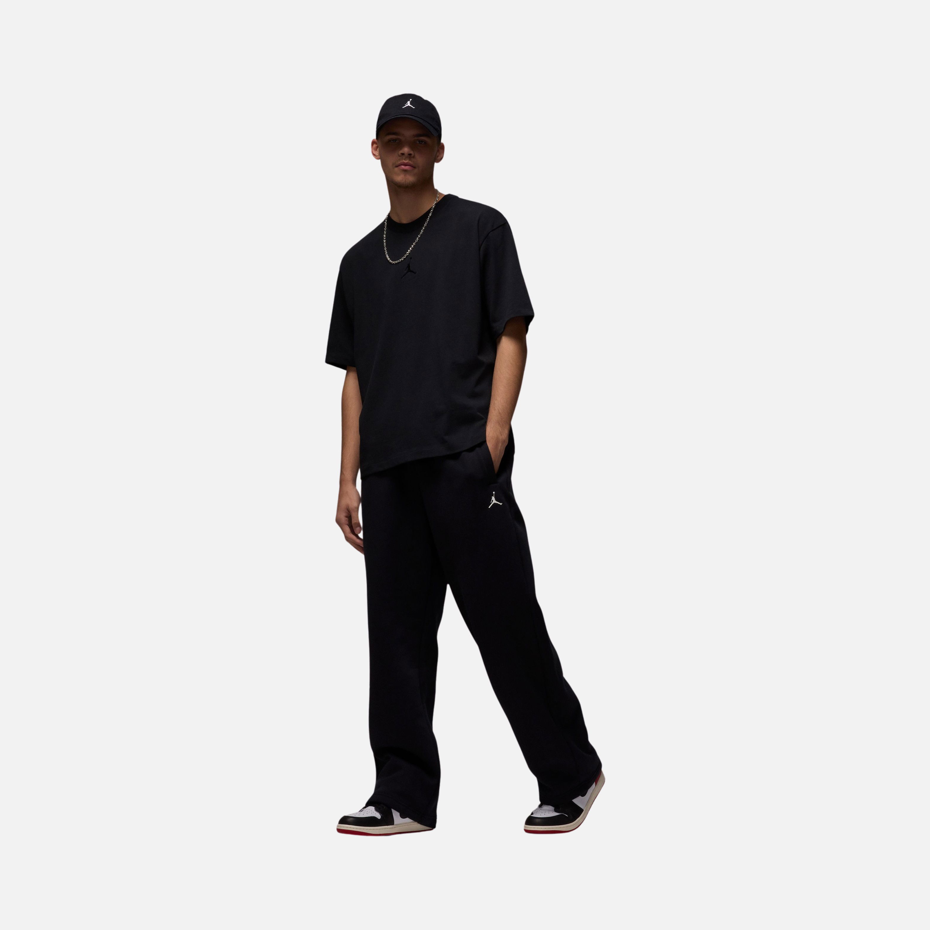 Nike MJ Flt Ess Oversize Ss Crew Erkek Tişört
