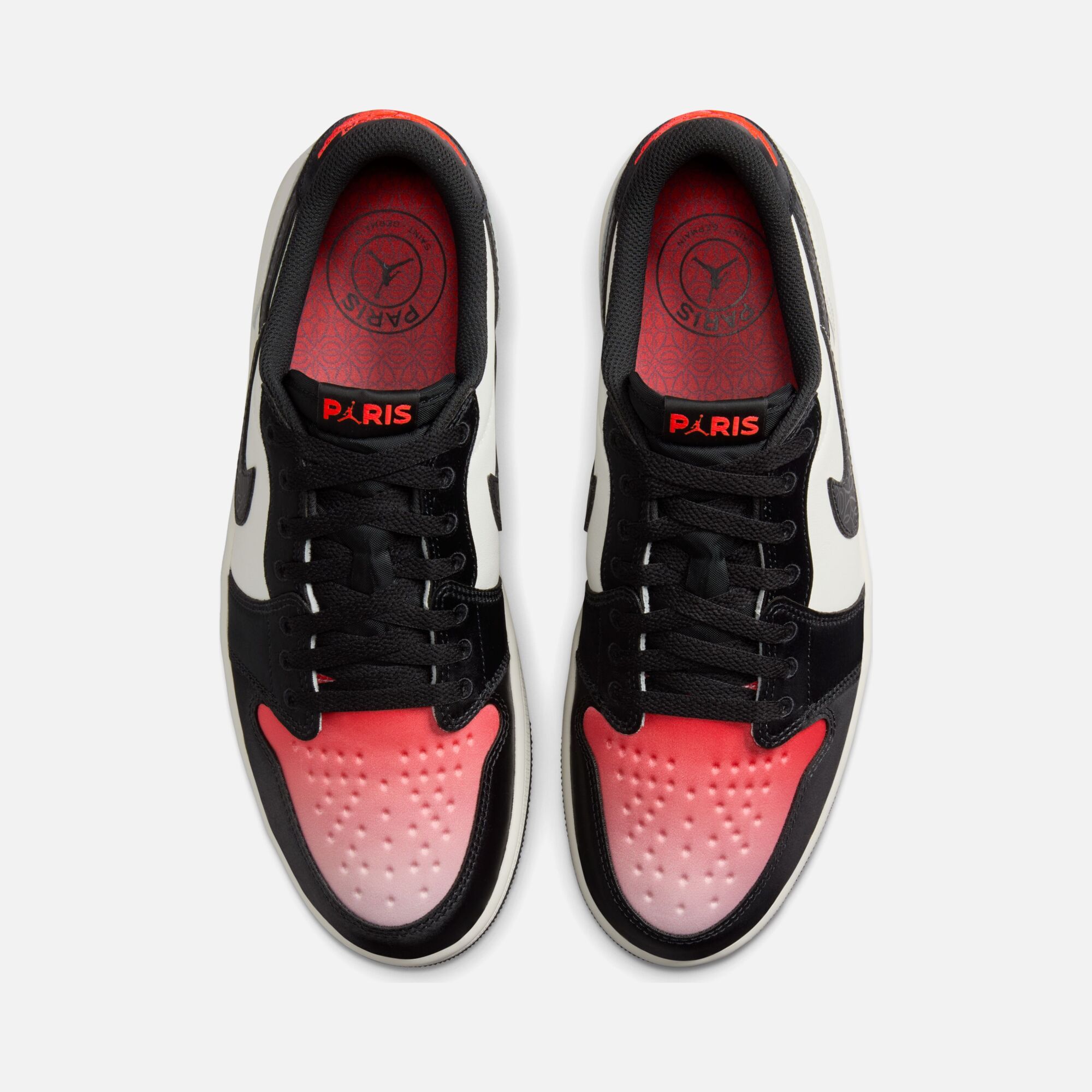 Nike Air Jordan 1 Low Paris Saint-Germain ''Sail and Off-Noir'' Erkek Spor Ayakkabı