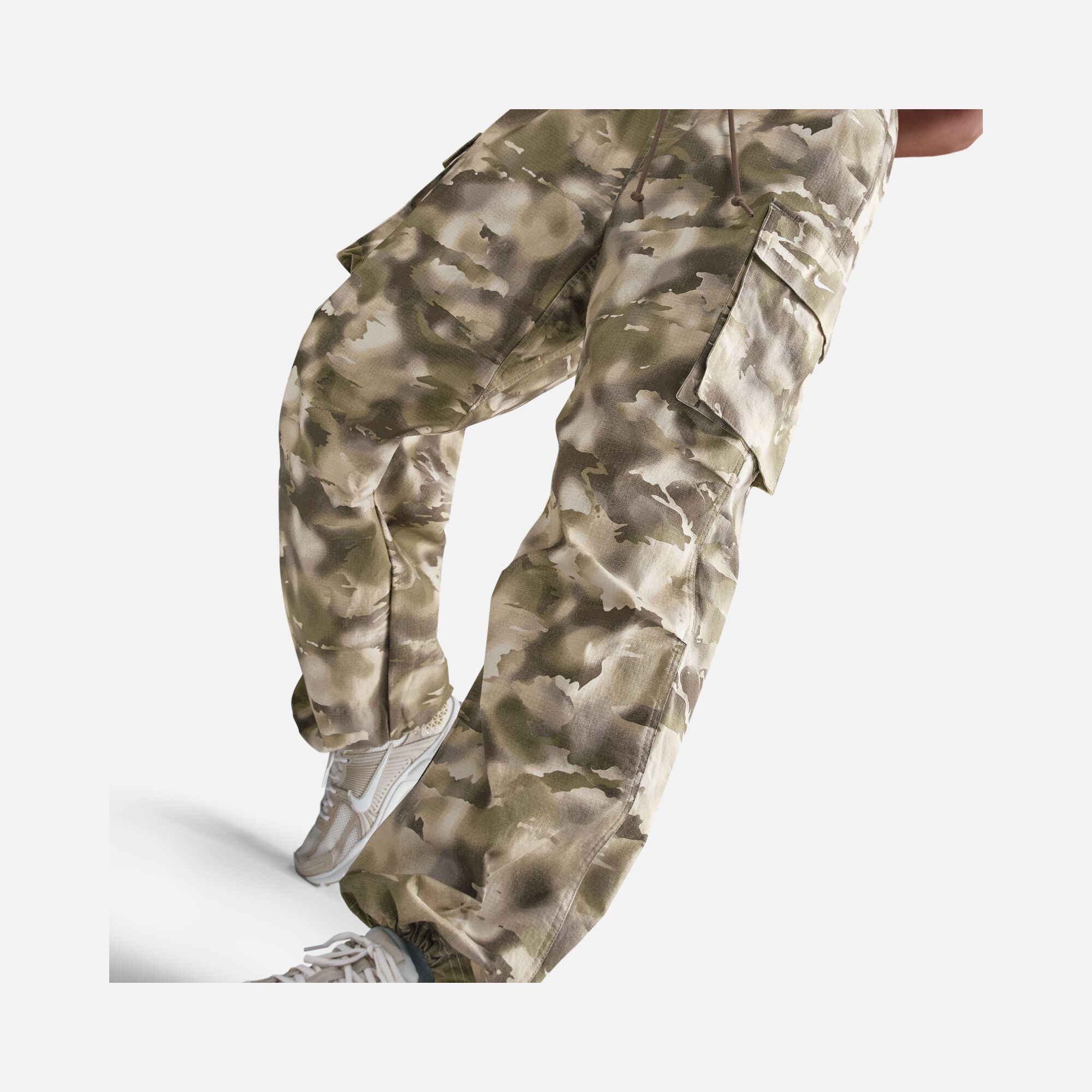 Nike Sportswear Street Camouflage Printed Cargo Dance Kadın Pantolon