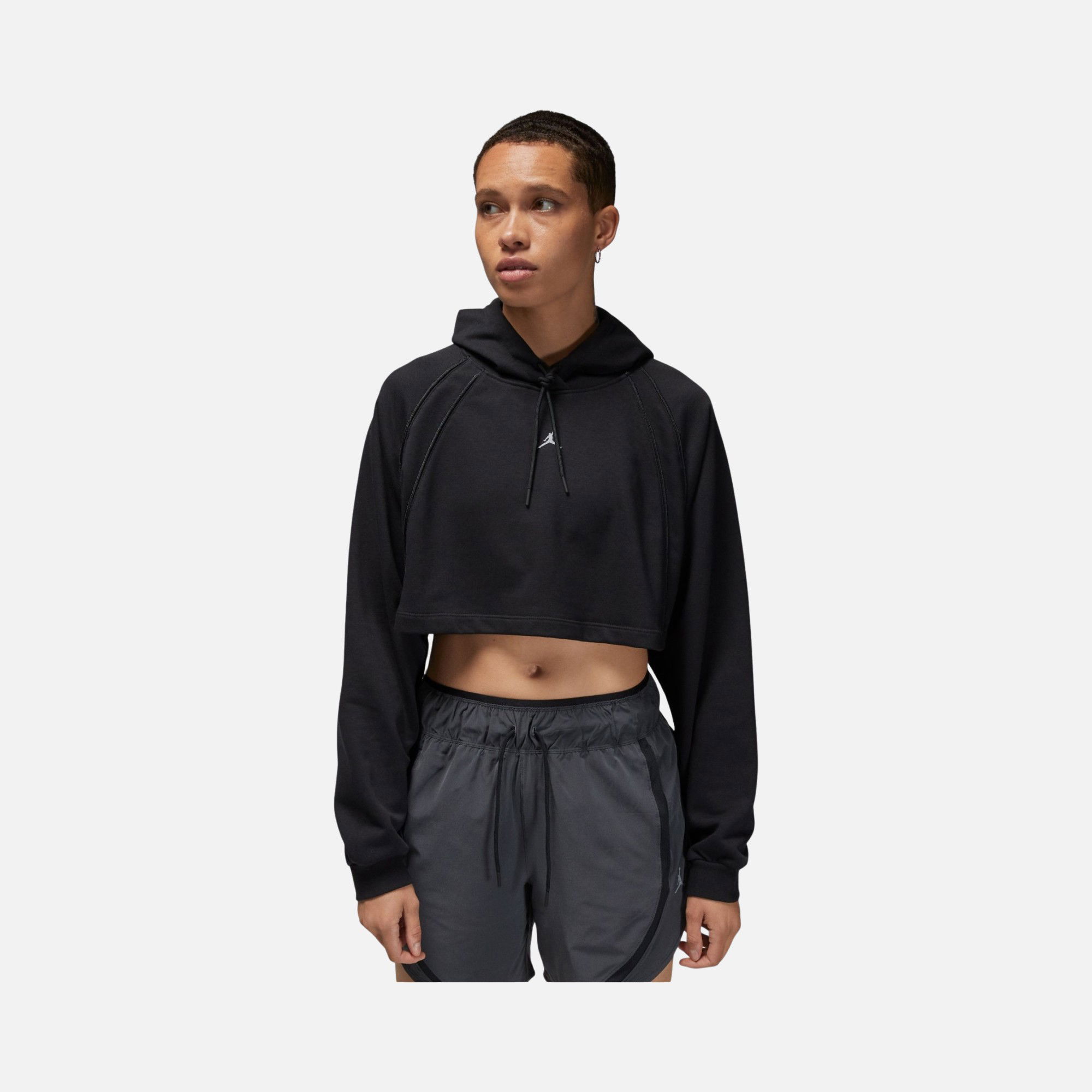 Nike Jordan Sport Cropped Pullover Hoodie Kadın Sweatshirt