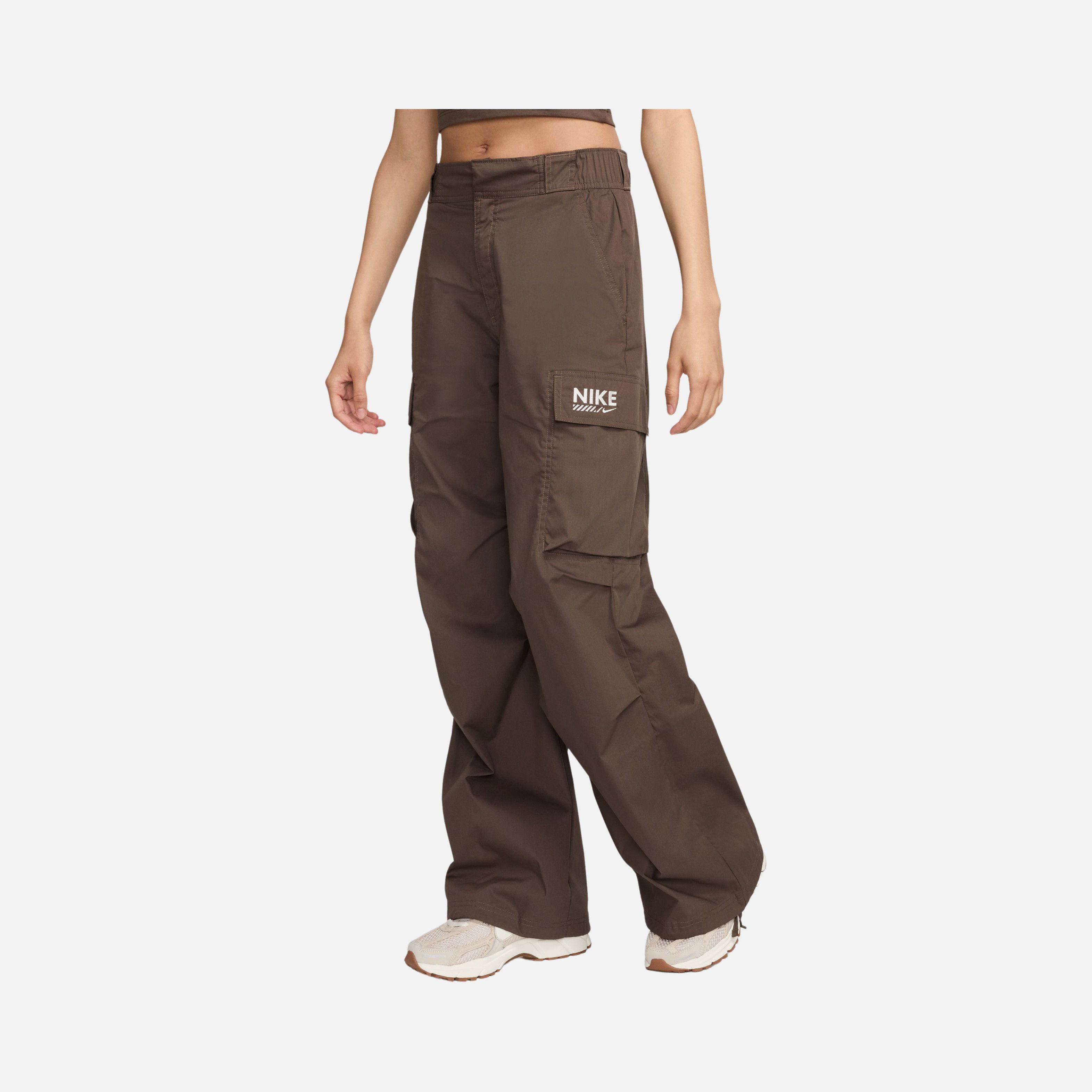 Nike Sportswear Gel Woven Fabric Comfortable Fit High Waist Cargo Kadın Pantolon