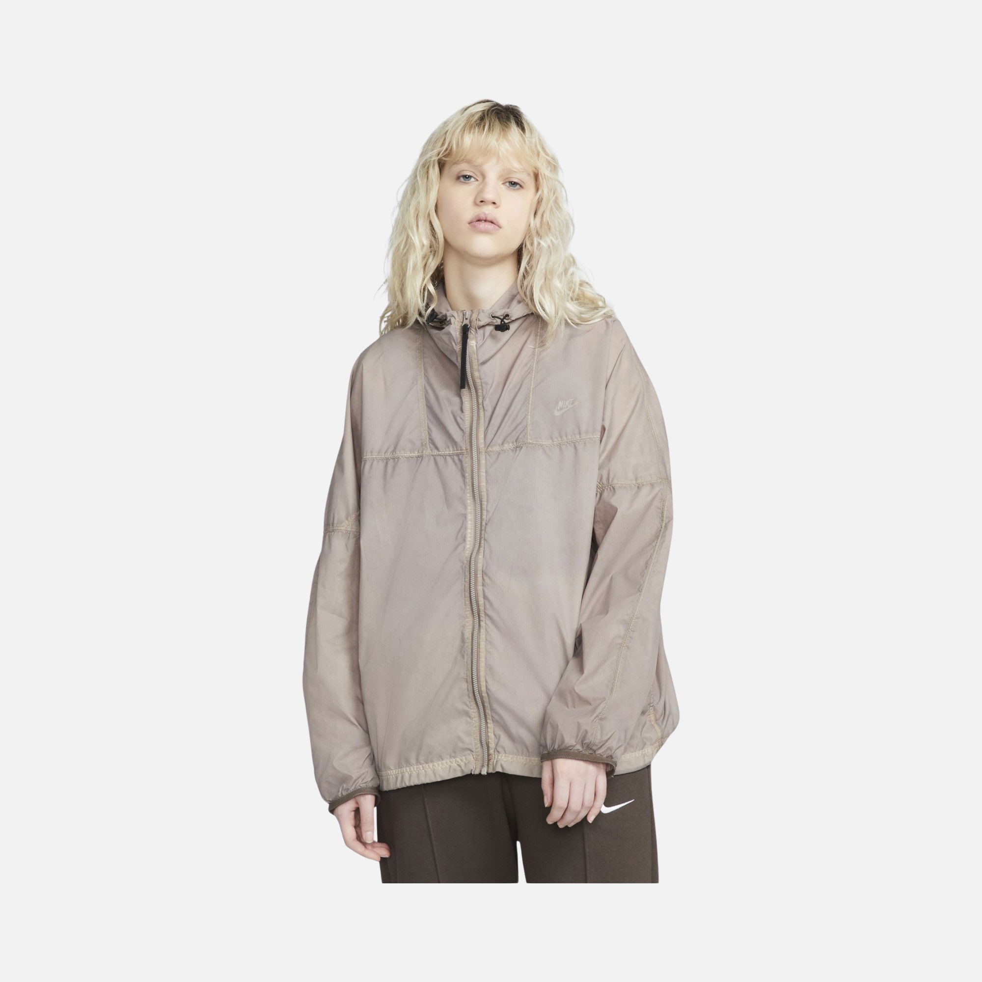 Nike Sportswear Oversized Packable Full-Zip Hoodie Kadın Ceket