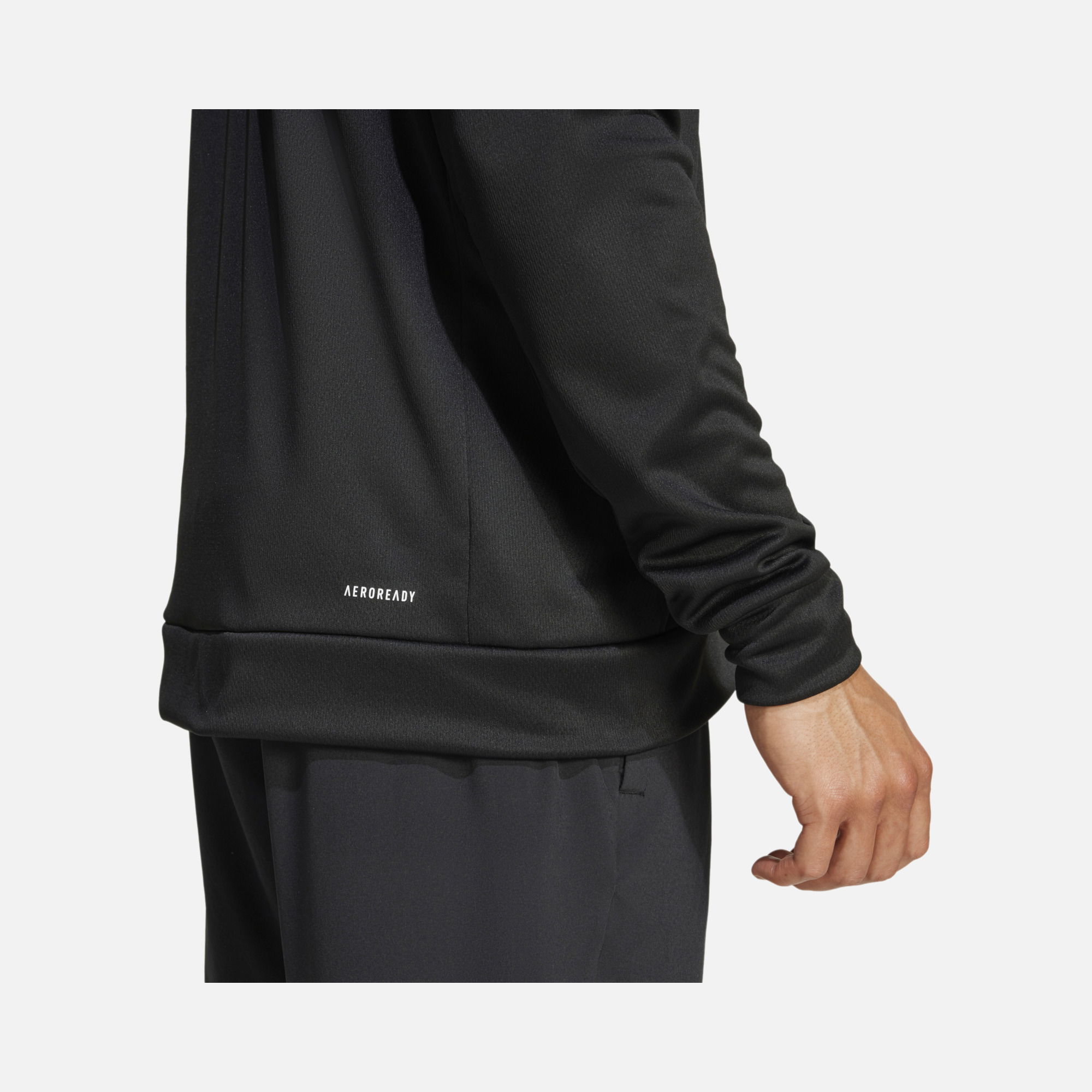 adidas AEROREADY Train Essentials Camo Full-Zip Hoodie Erkek Sweatshirt