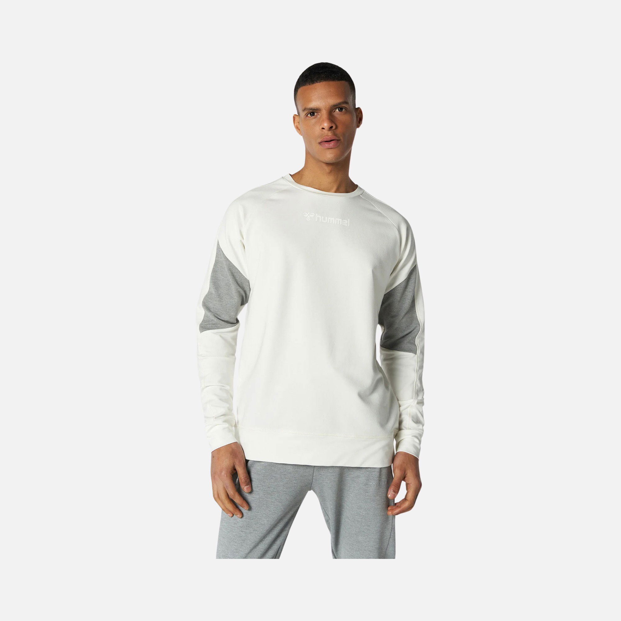 Hummel Sportswear Arlo Colorblock Erkek Sweatshirt