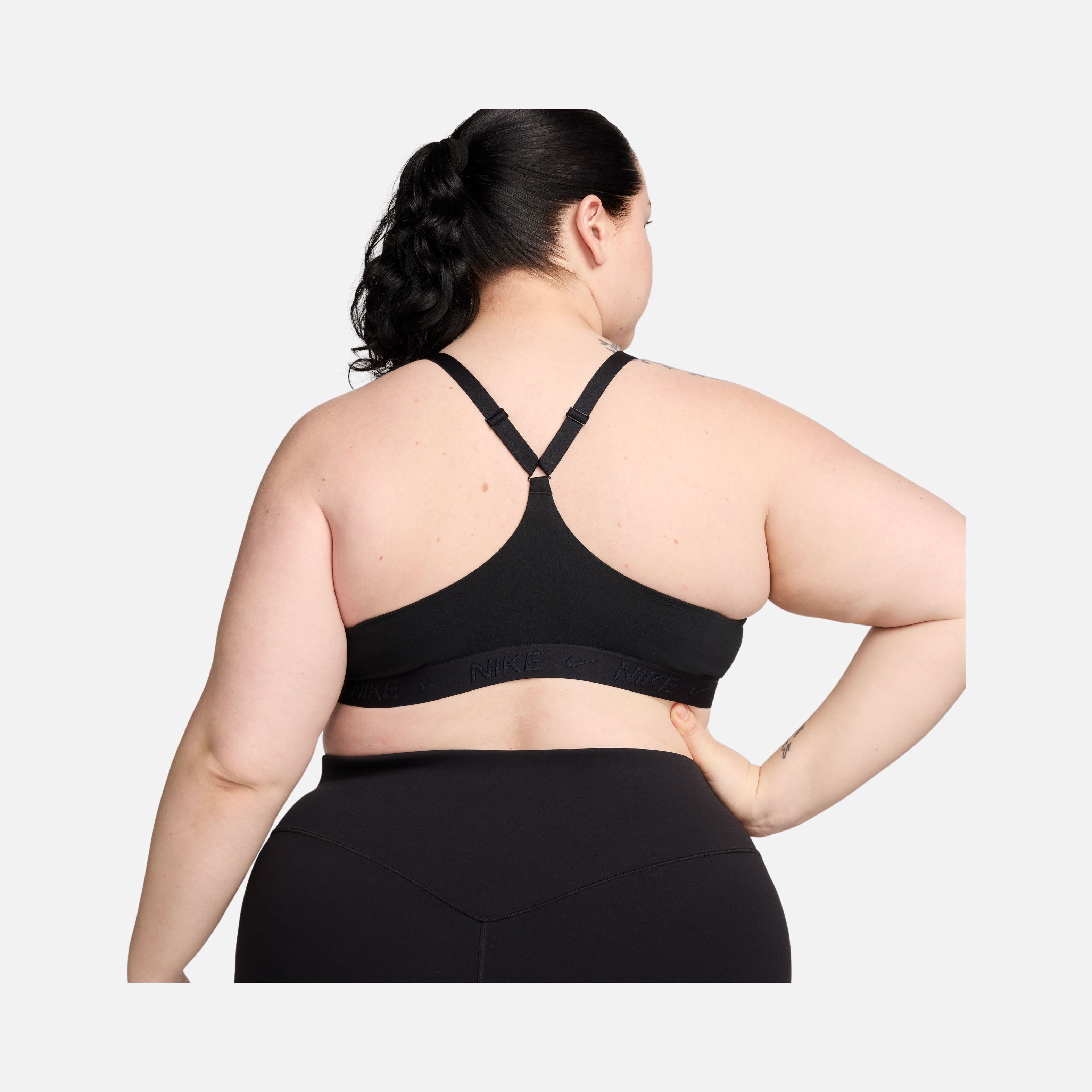 Nike Indy Light-Support Padded Adjustable Training (Plus Size) Kadın Bra