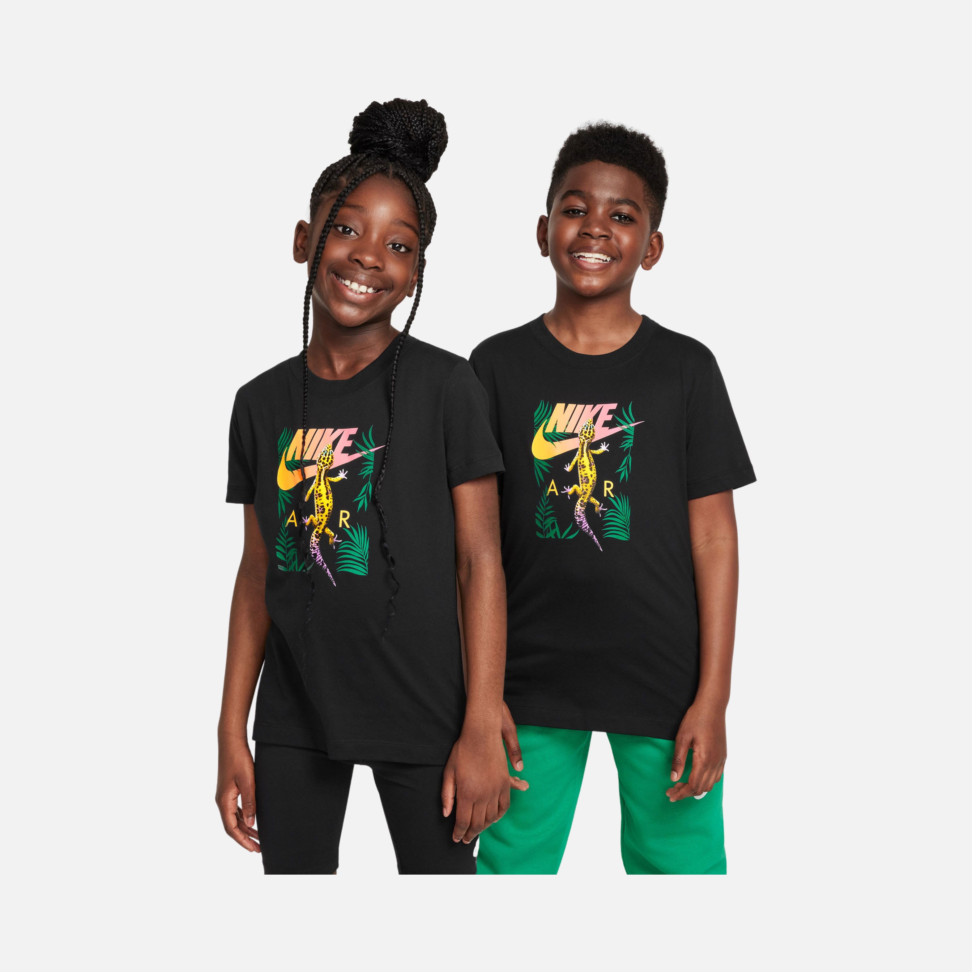 Nike Sportswear Create 1.2 Gecko Short-Sleeve Çocuk Tişört