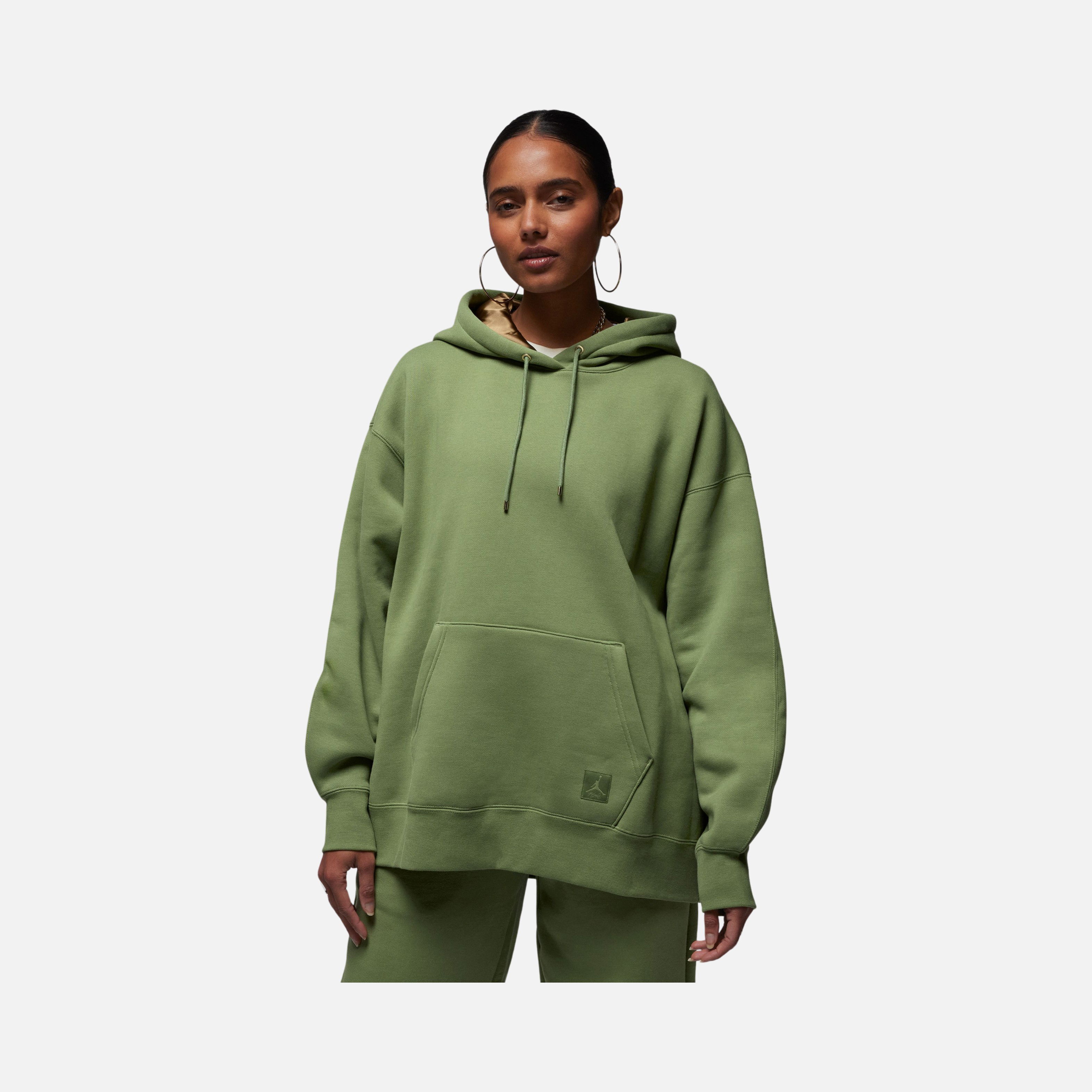 Nike Jordan Flight Fleece Oversized Pullover Hoodie Kadın Sweatshirt