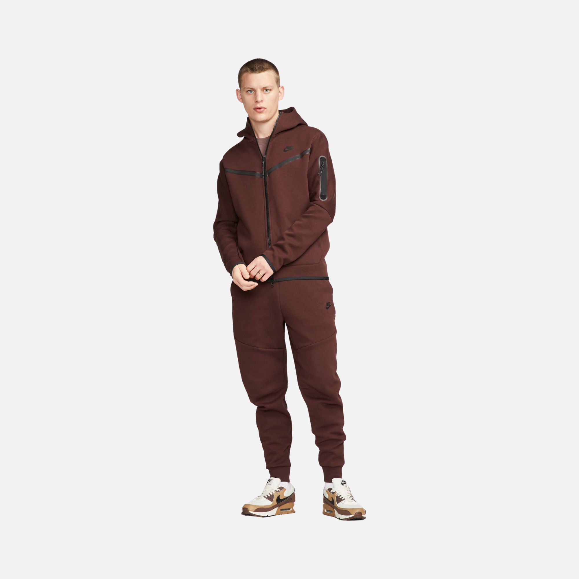 Nike Sportswear Tech Fleece Full-Zip Hoodie Erkek Sweatshirt