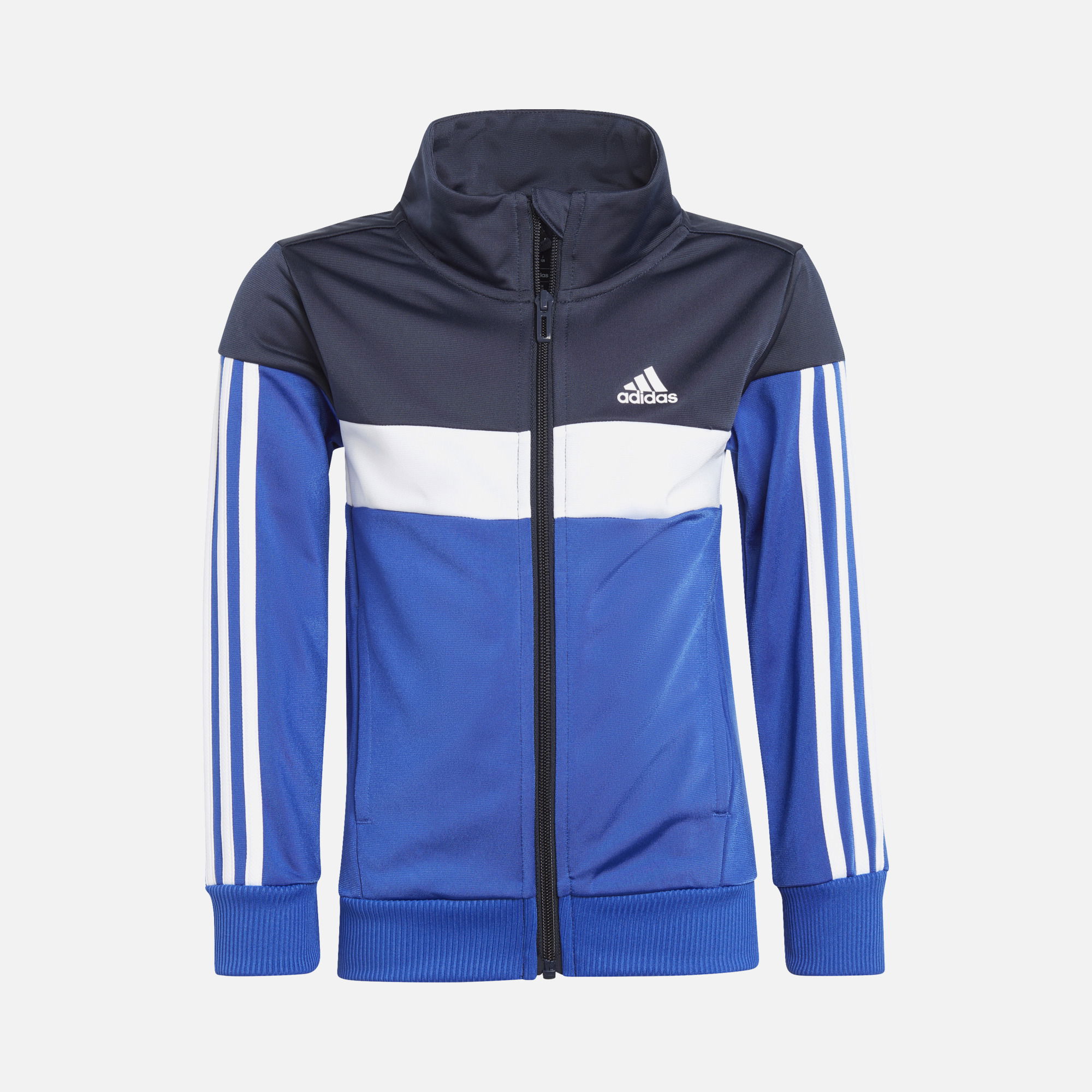 adidas Sportswear Tiberio 3-Stripes Colorblock Shiny Çocuk Eşofman Takımı