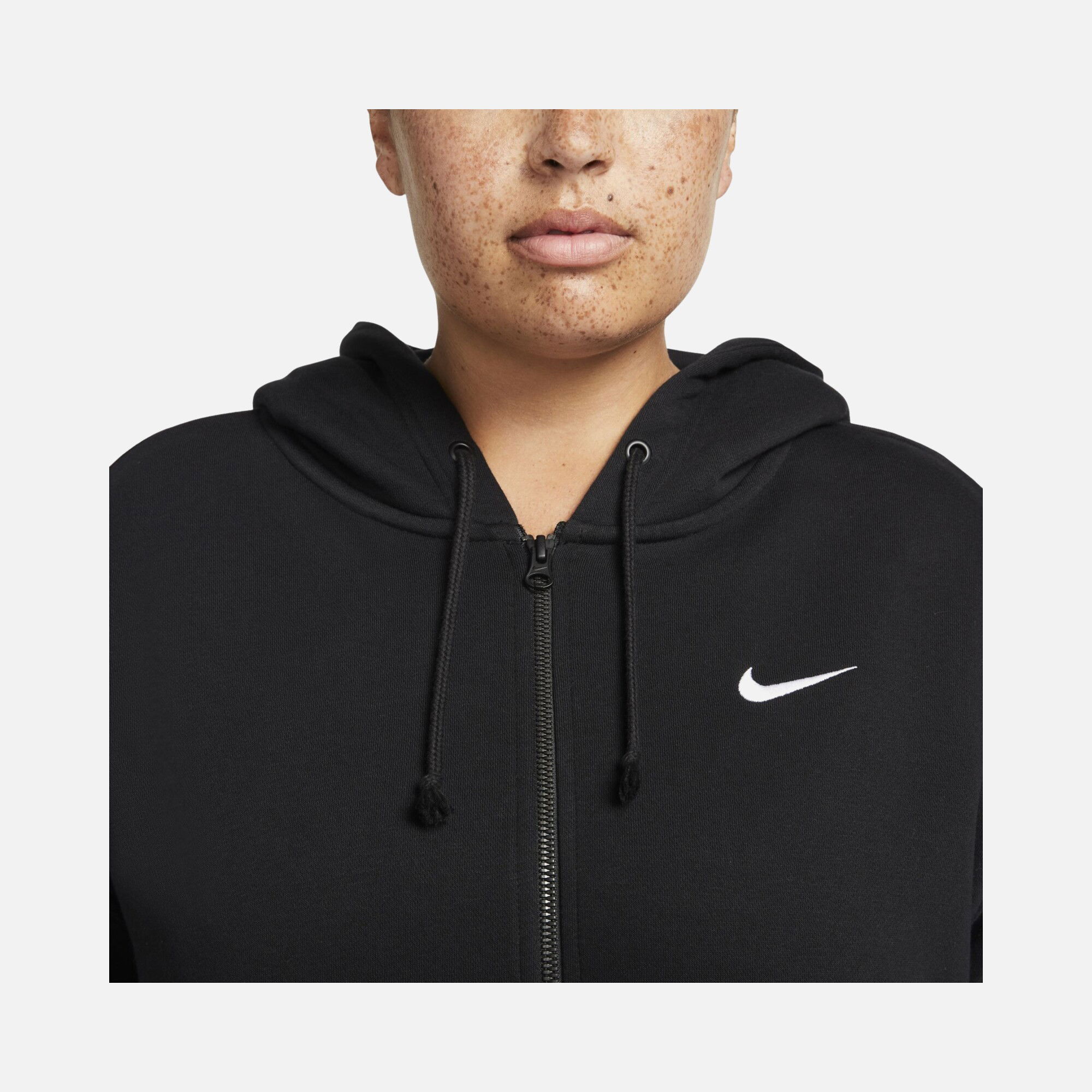 Nike Sportswear Essentials Collection Fleece Oversized Full-Zip Hoodie Kadın Sweatshirt