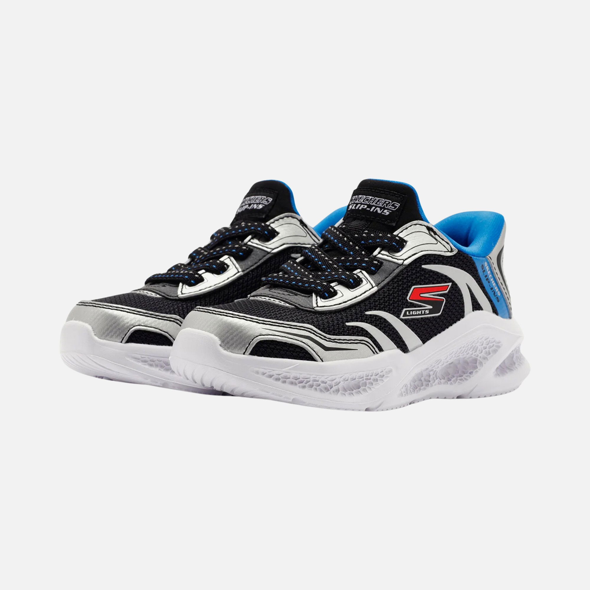 Skechers Meteor Lights - Brisk Beams (Boys') Çocuk Spor Ayakkabı