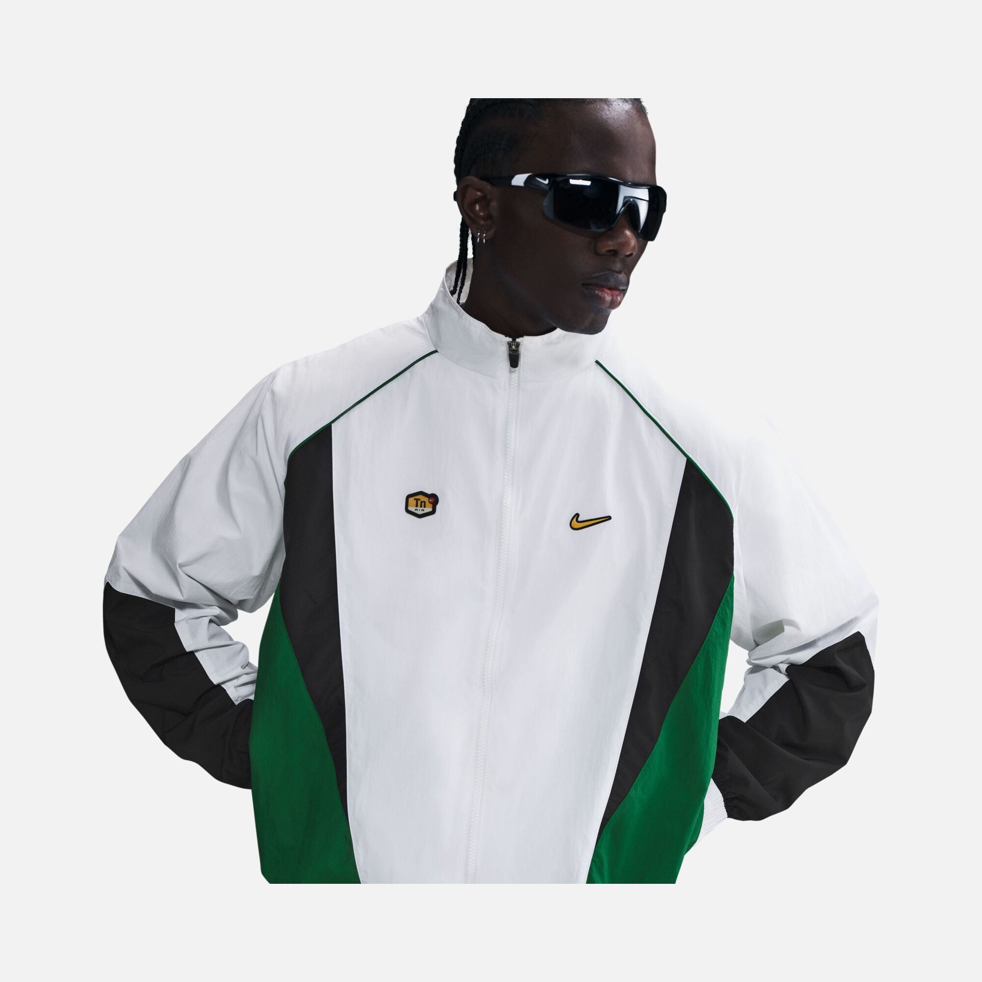 Nike Sportswear Tuned Air Woven Fabric Colorblock Full-Zip Erkek Ceket