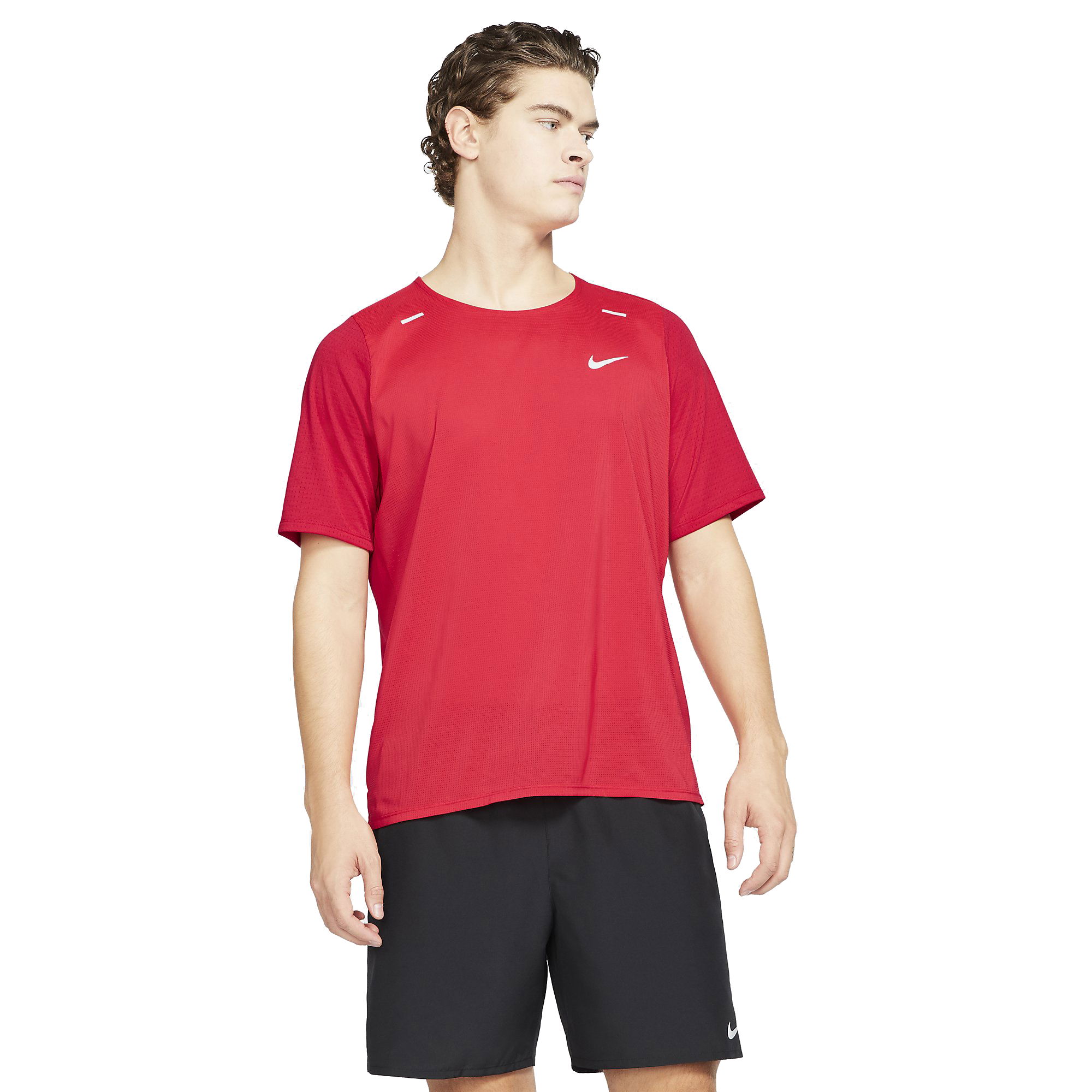 Nike Breathe Rise 365 Hybrid Running Top Erkek Tişört