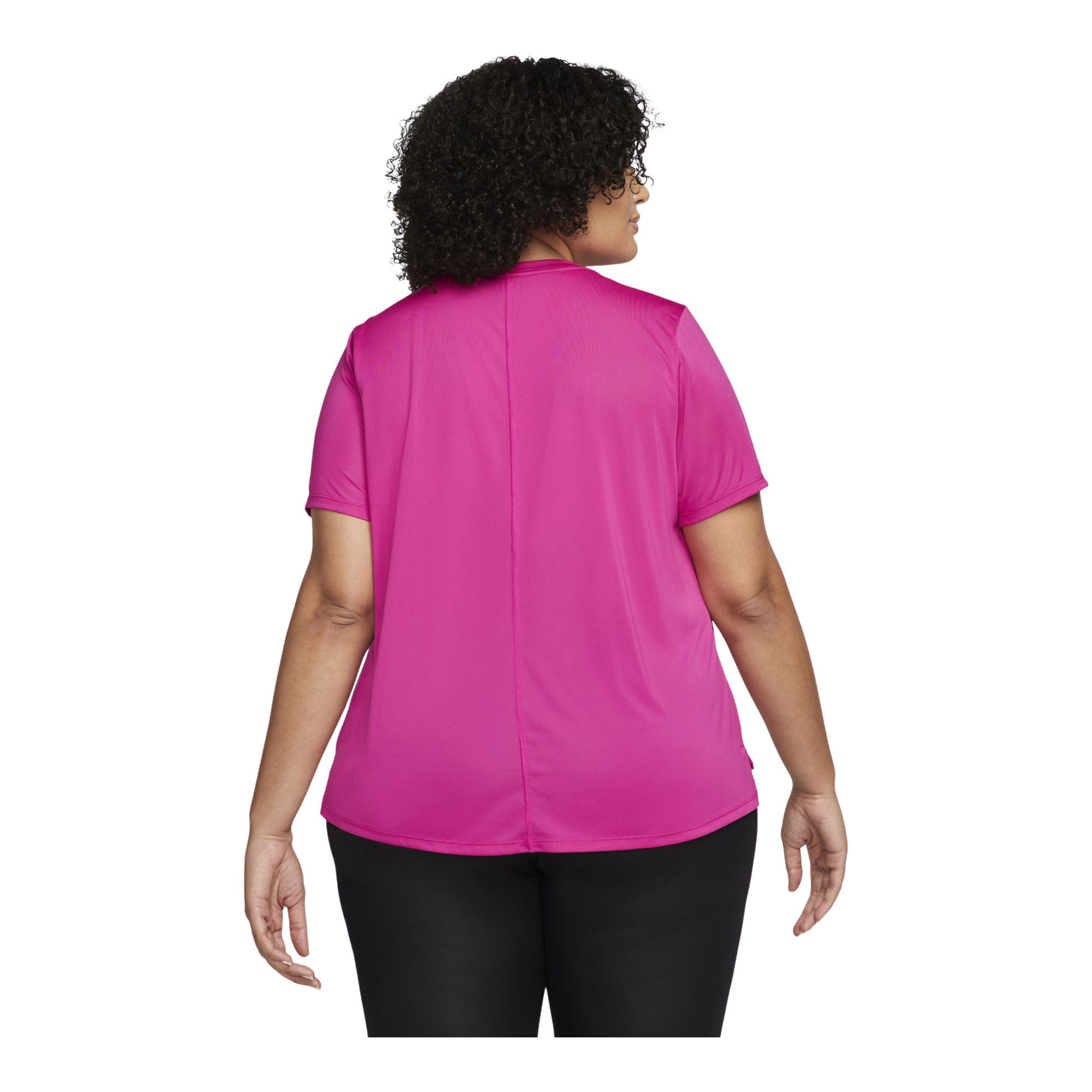 Nike Dri-Fit One Standard Fit Training Short-Sleeve (Plus-Size) Kadın Tişört