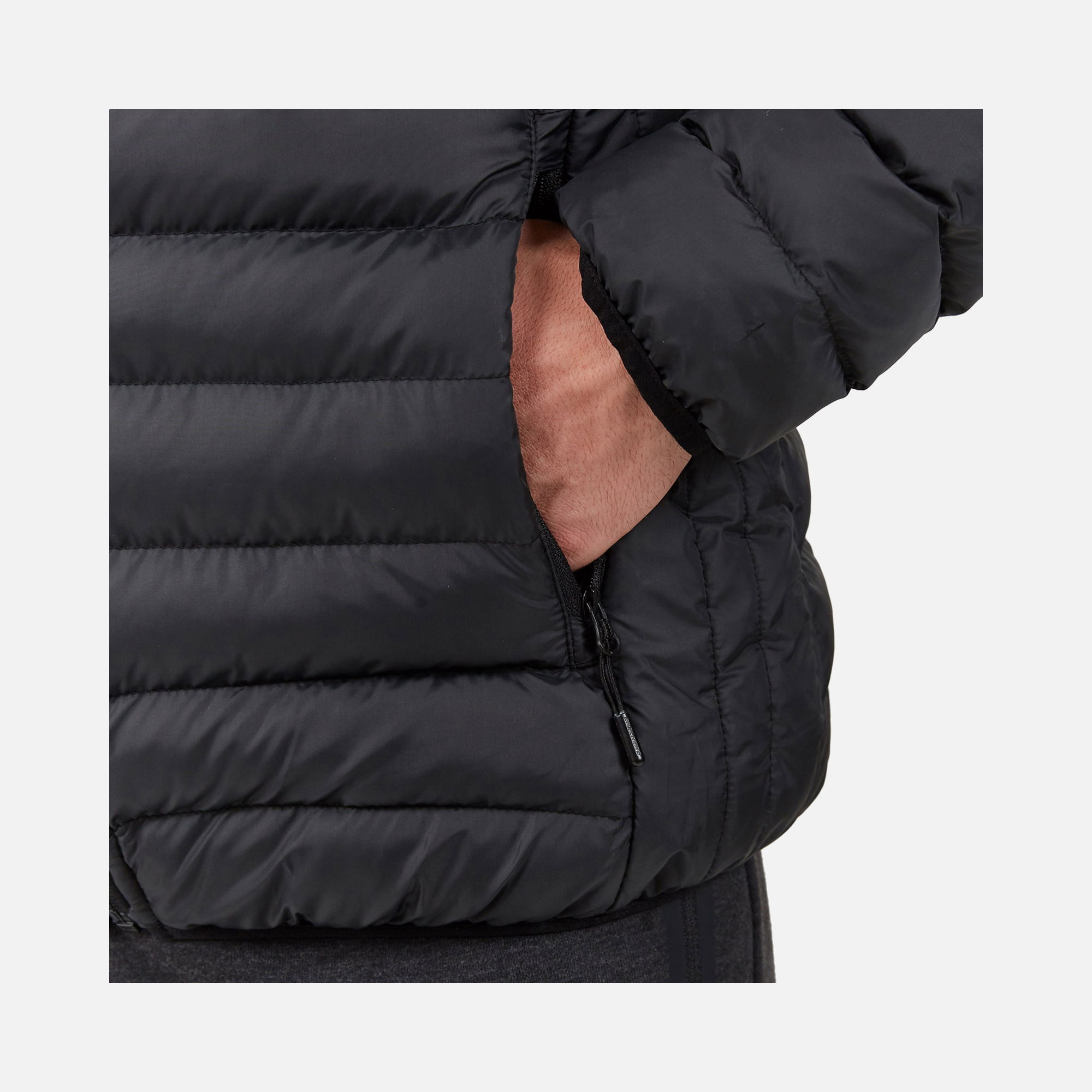 Skechers Essential Padded Lightweight Full-Zip Hoodie Erkek Mont