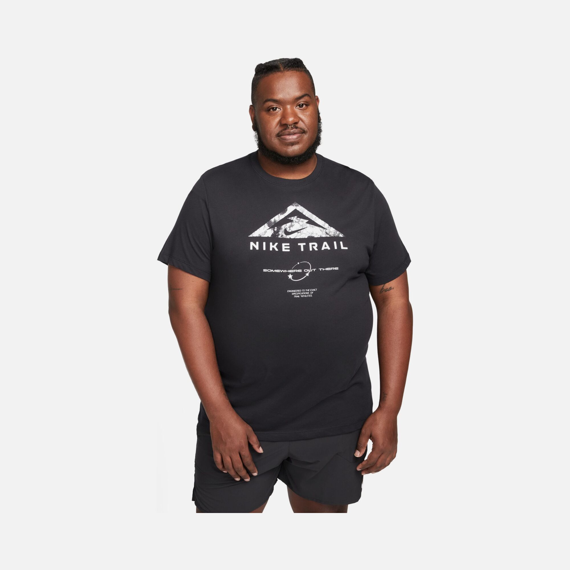 Nike Dri-Fit ''Some Where out There'' Run Trail Short-Sleeve Erkek Tişört