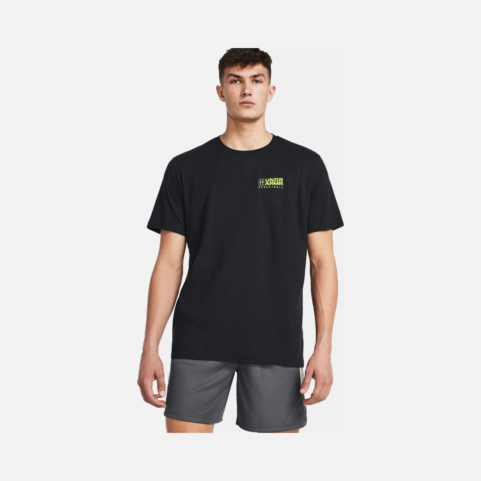 Under Armour Bball Logo Court Short-Sleeve Erkek Tişört