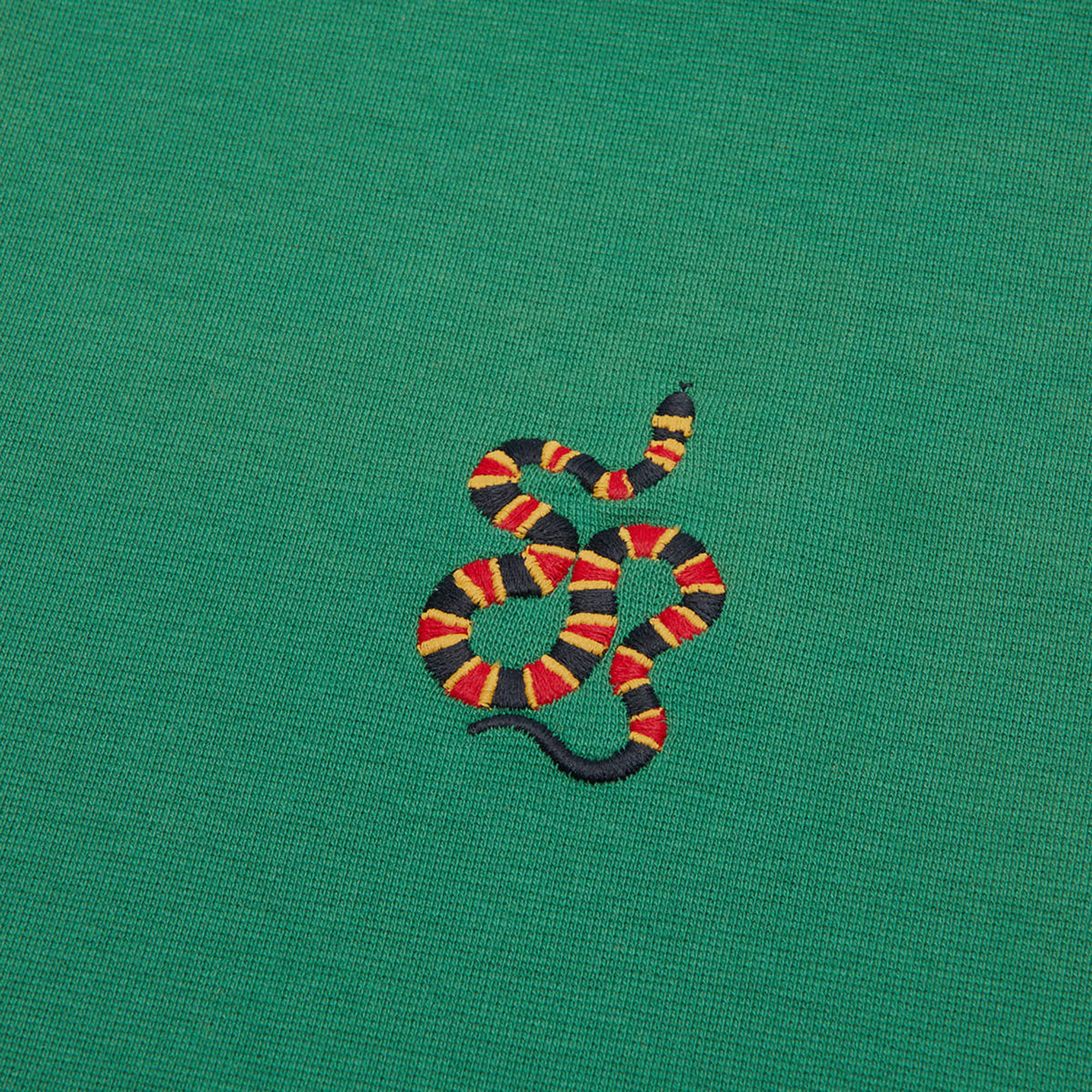 WWF Sportswear Mercan Yılanı Embroidered Cropped Kadın Atlet