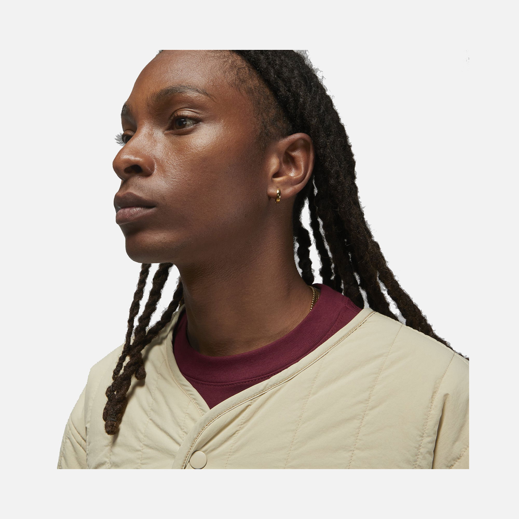 Nike Jordan Flight Heritage Liner Double-sided Full Length Snap Fastener Erkek Ceket