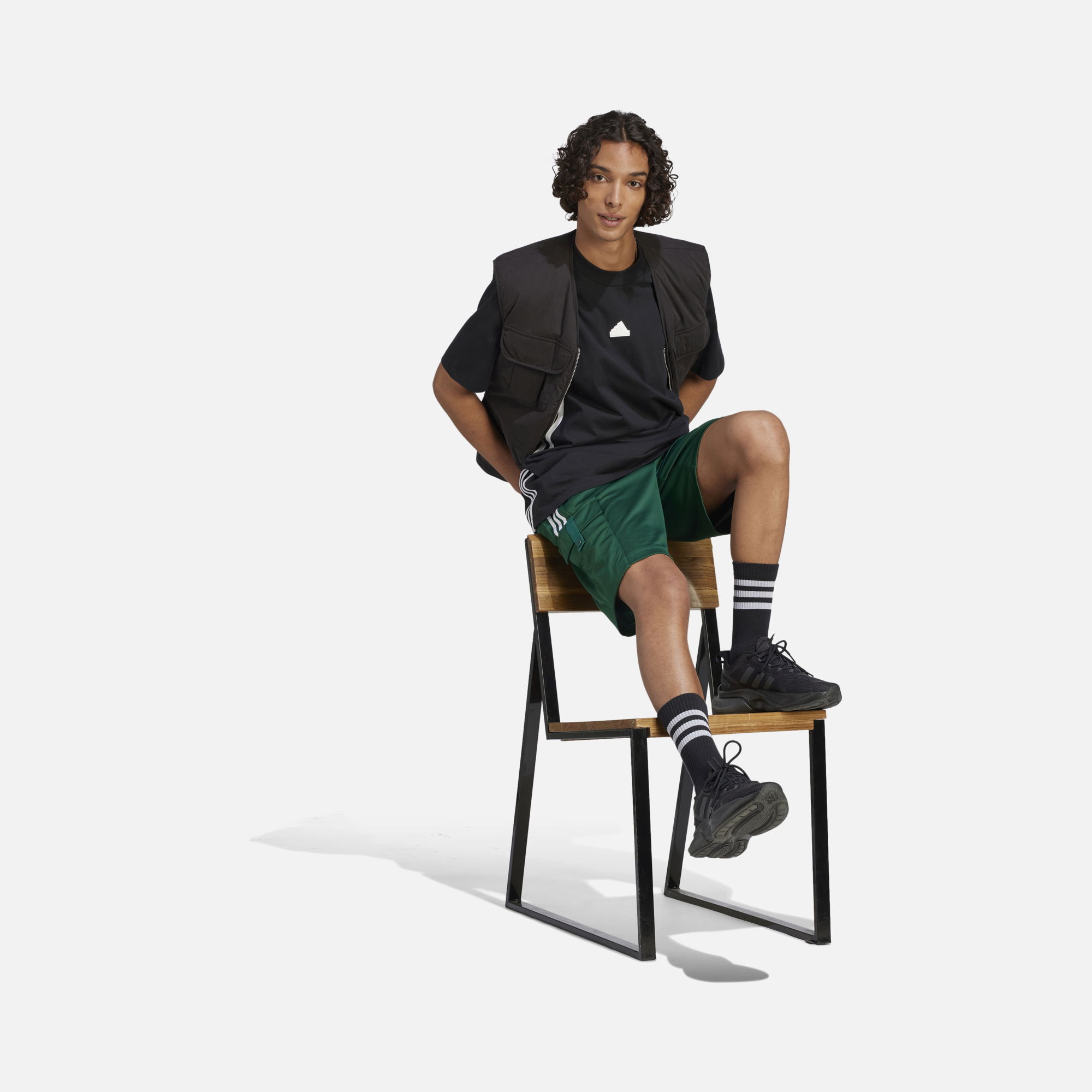 adidas Sportswear Future Icons 3-Stripes Short-Sleeve Erkek Tişört