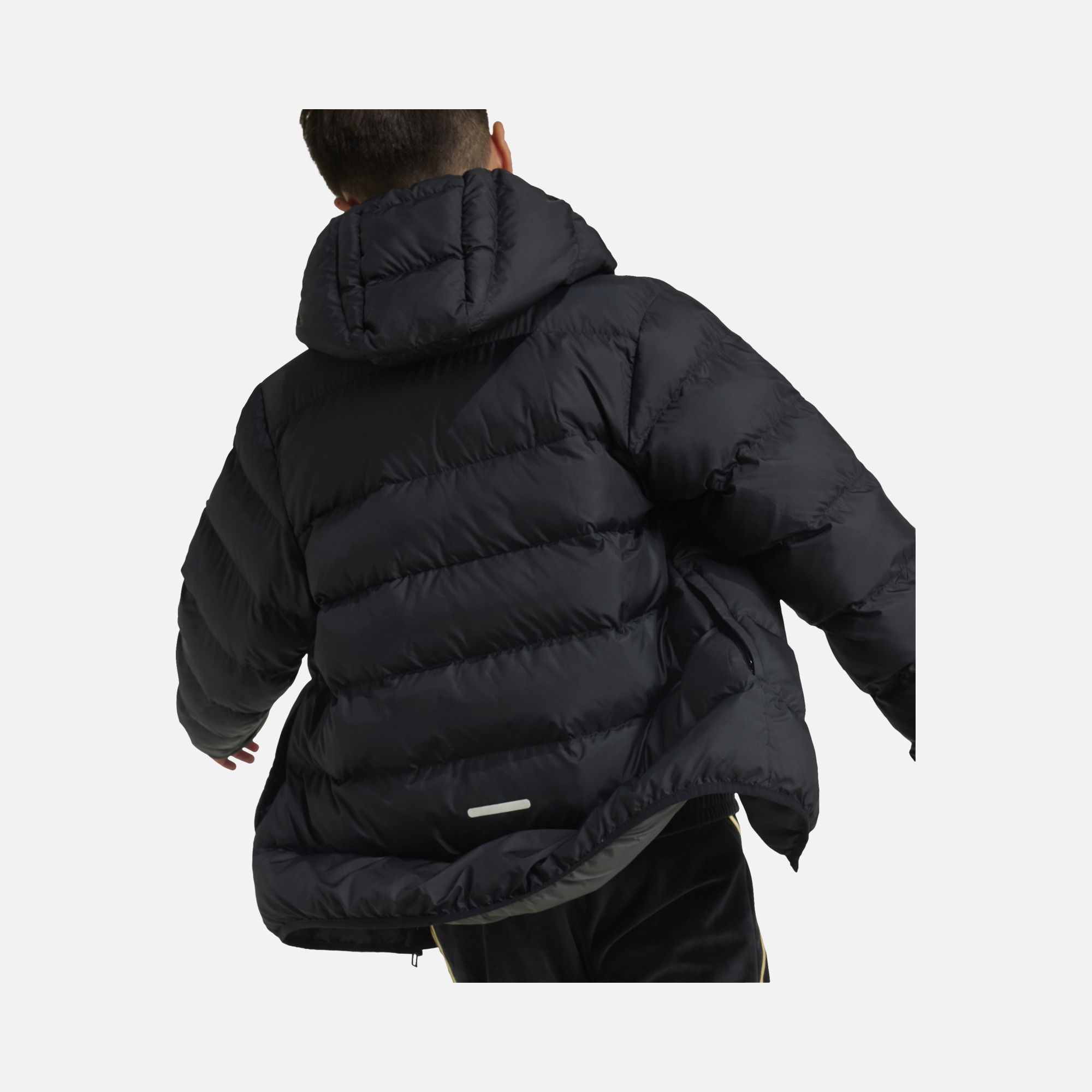 adidas Sportswear Synthetic Down Full-Zip Hoodie Çocuk Mont